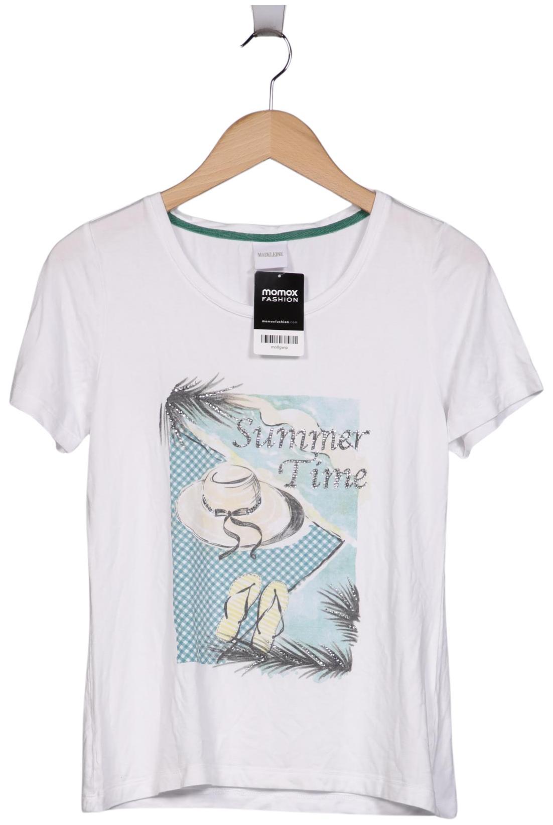 

Madeleine Damen T-Shirt, weiß, Gr. 36