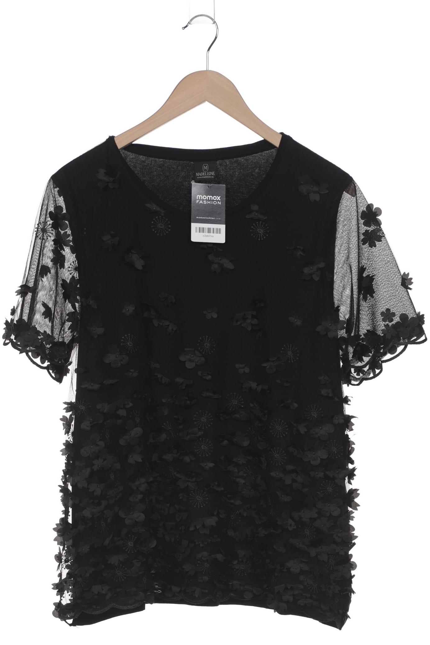 

Madeleine Damen T-Shirt, schwarz, Gr. 46