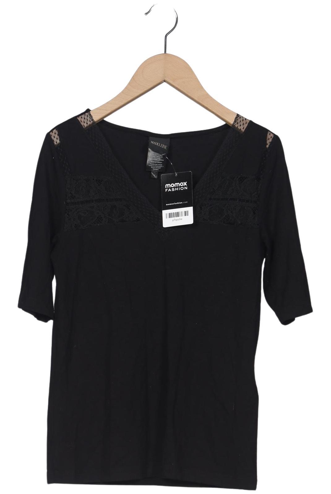 

Madeleine Damen T-Shirt, schwarz, Gr. 34