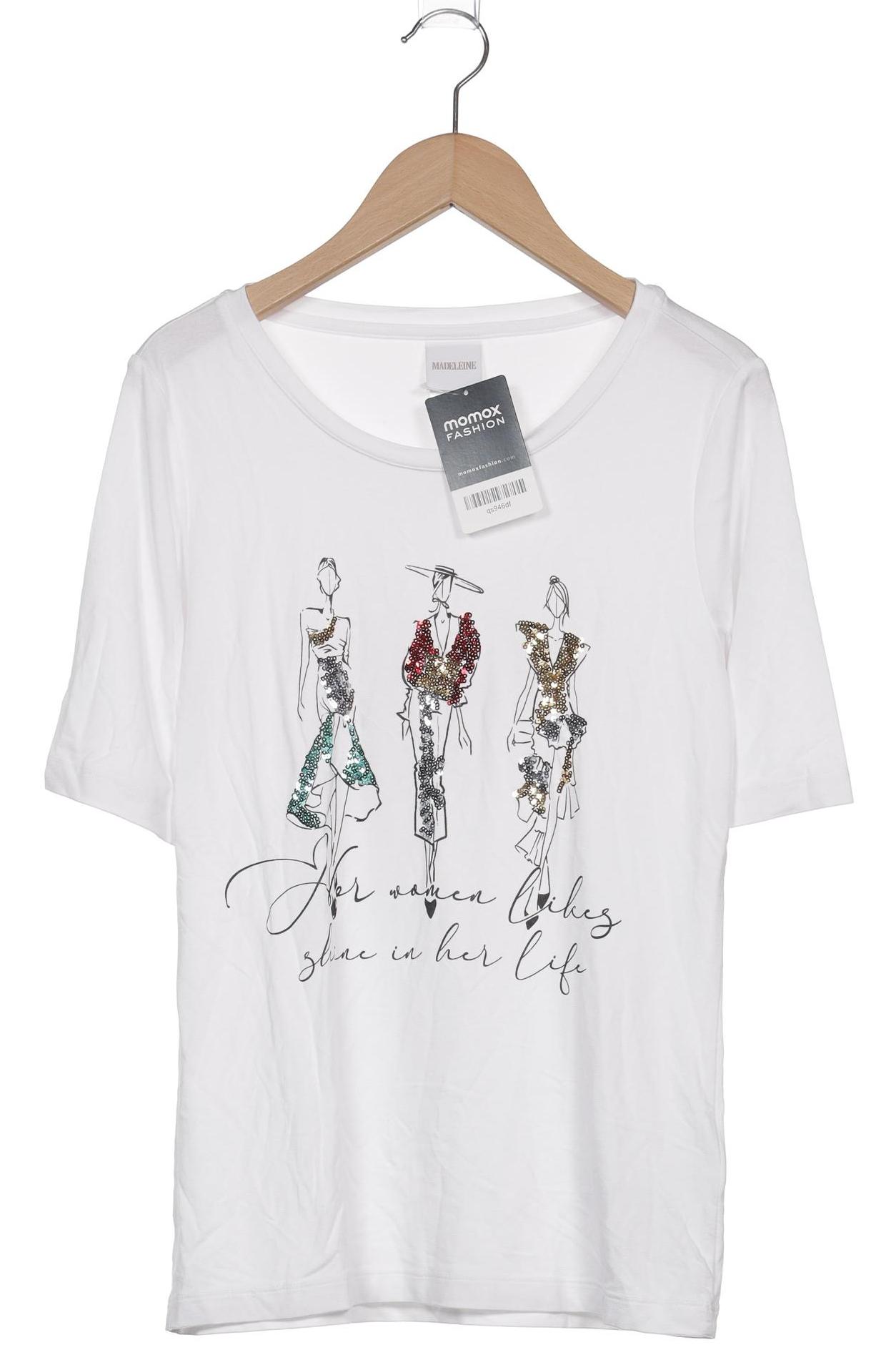 

Madeleine Damen T-Shirt, weiß