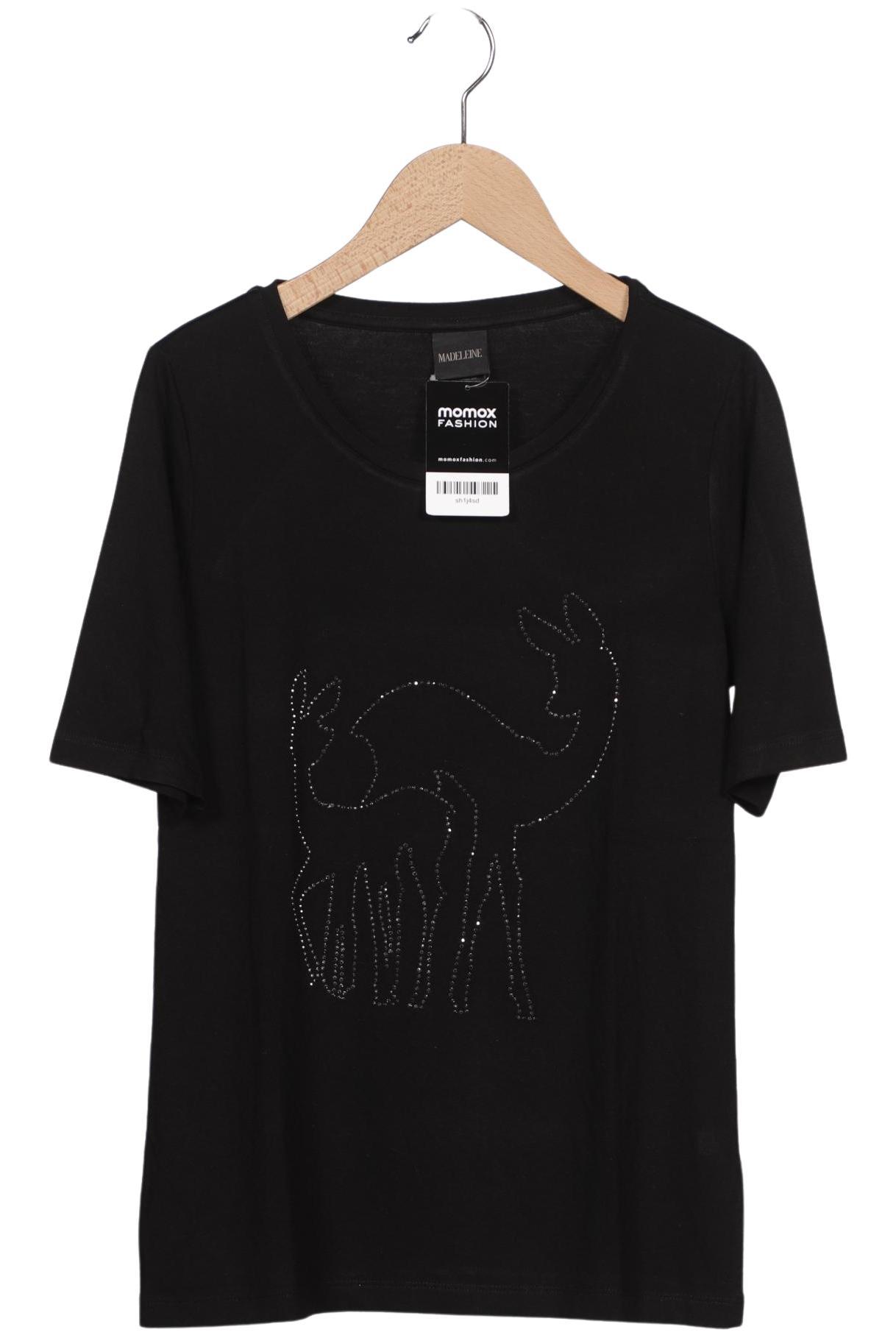 

Madeleine Damen T-Shirt, schwarz, Gr. 38