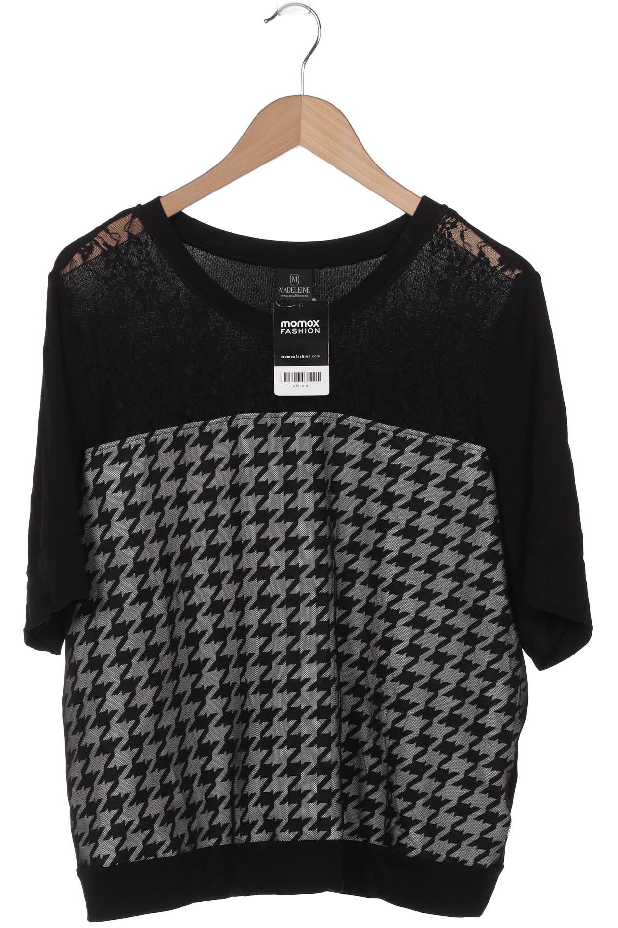 

Madeleine Damen T-Shirt, schwarz, Gr. 48