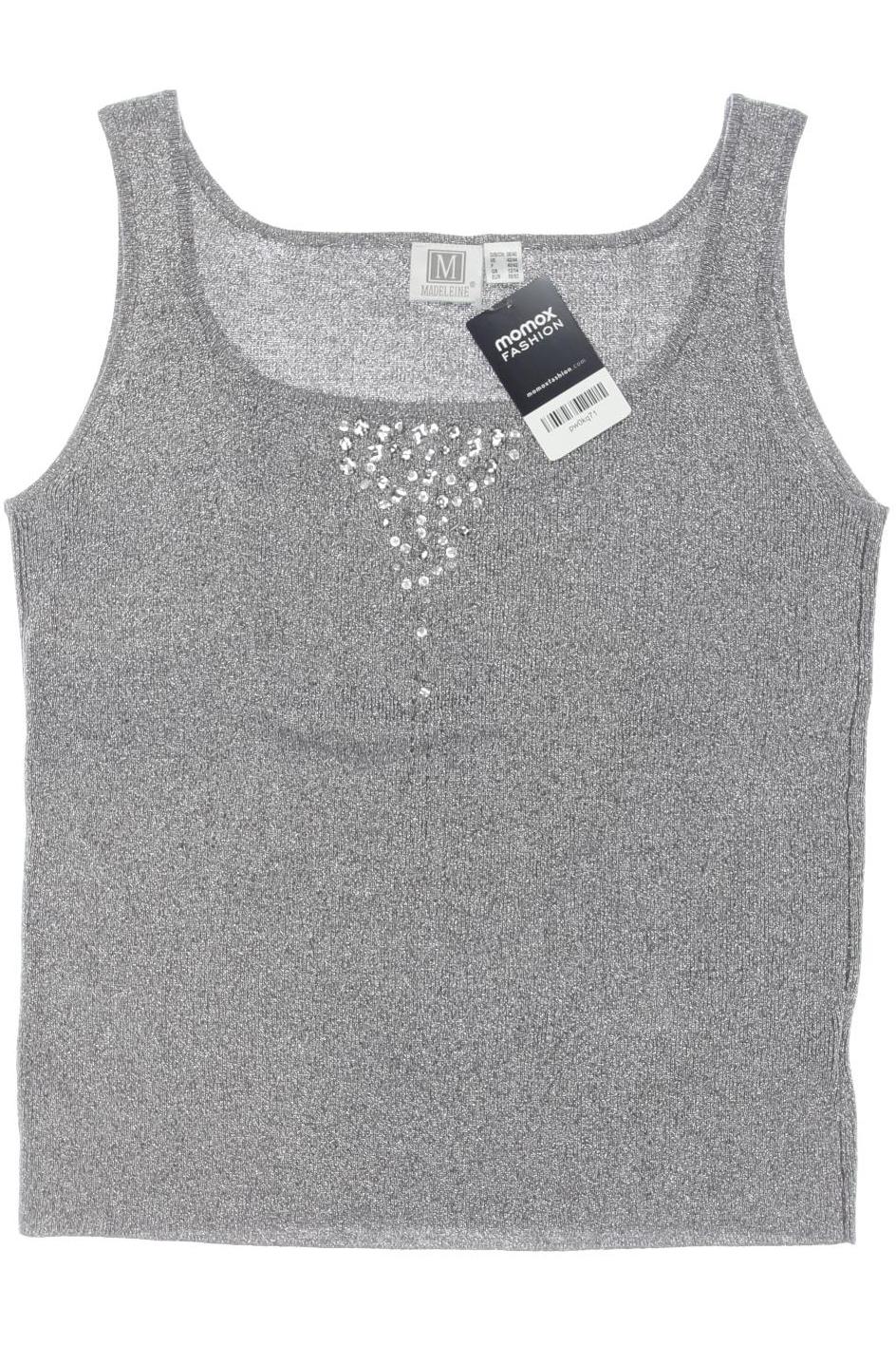 

Madeleine Damen Top, silber, Gr. 38