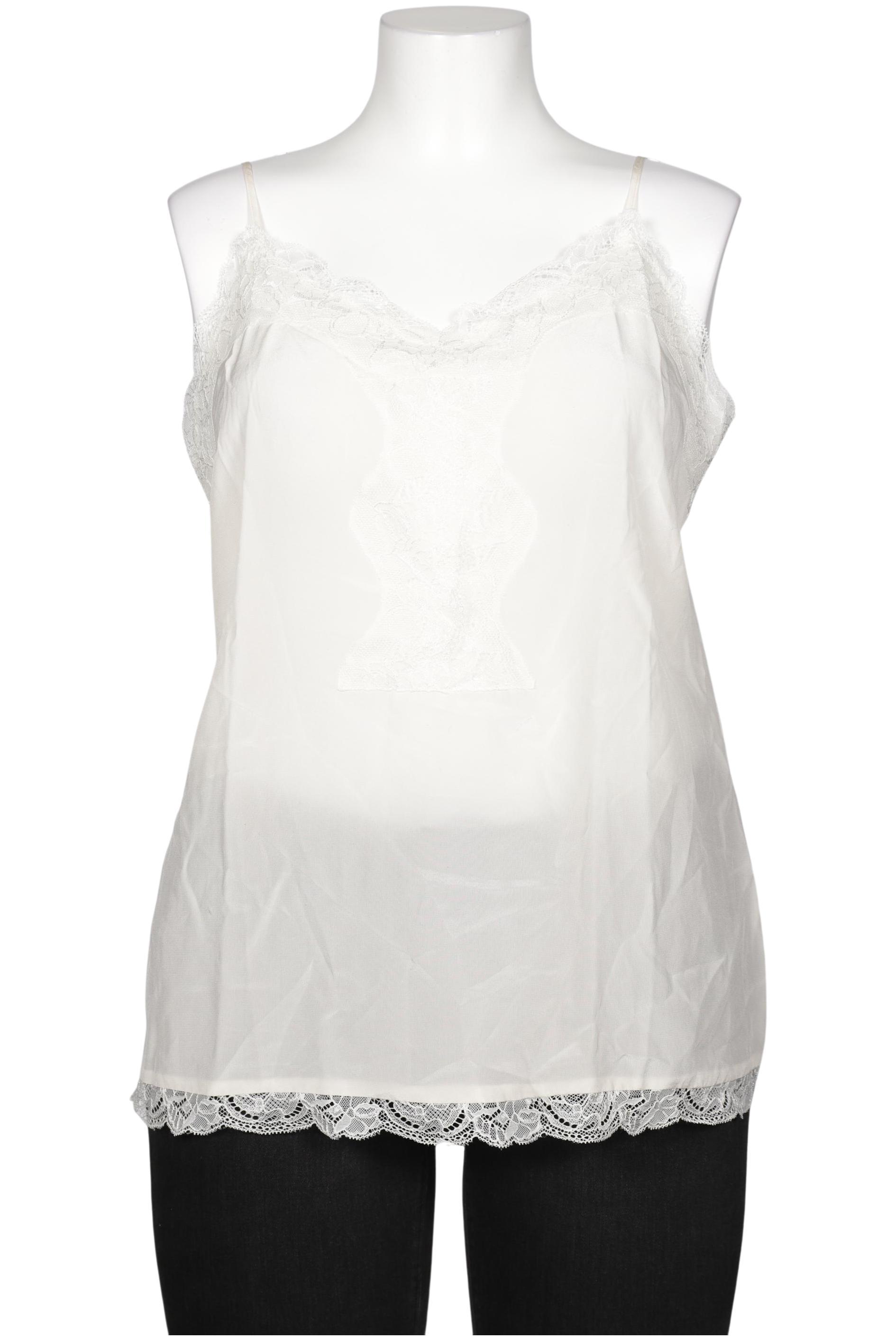 

Madeleine Damen Top, weiß, Gr. 44