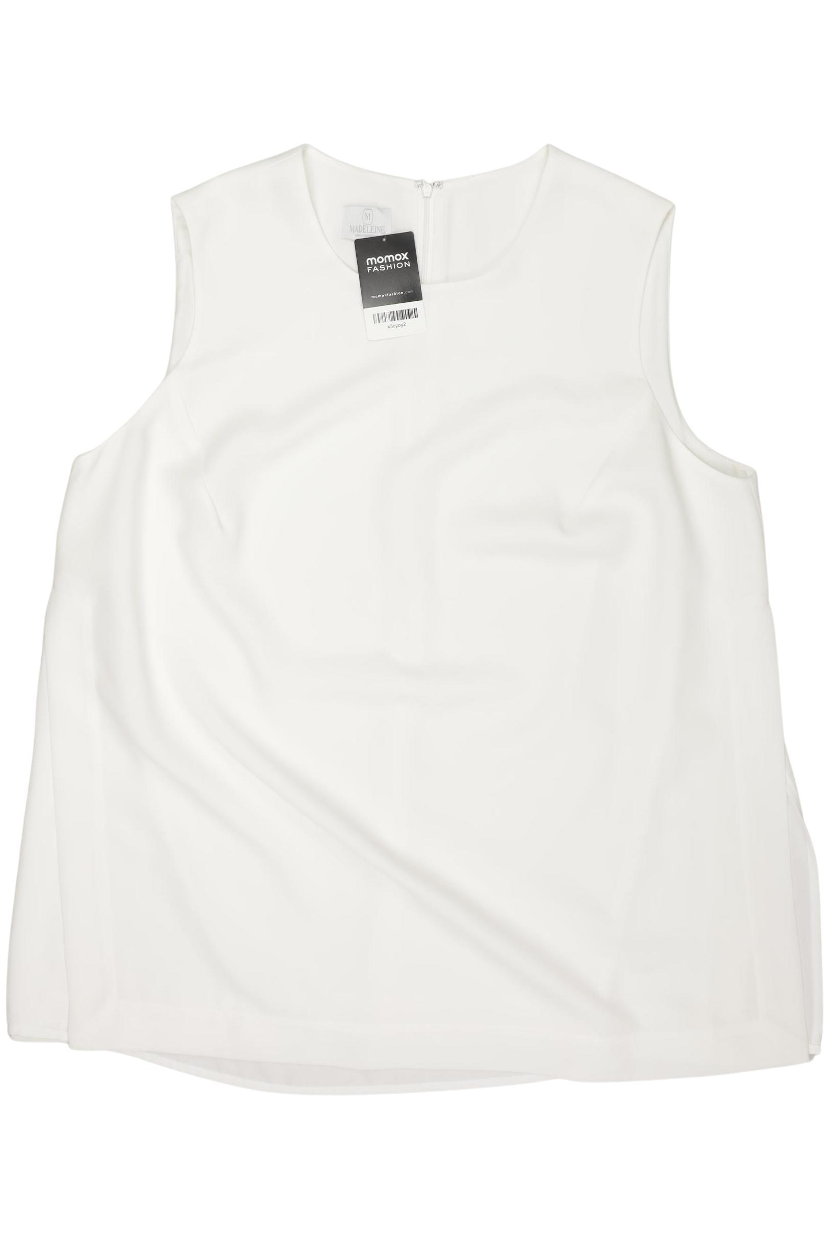 

Madeleine Damen Top, weiß, Gr. 48