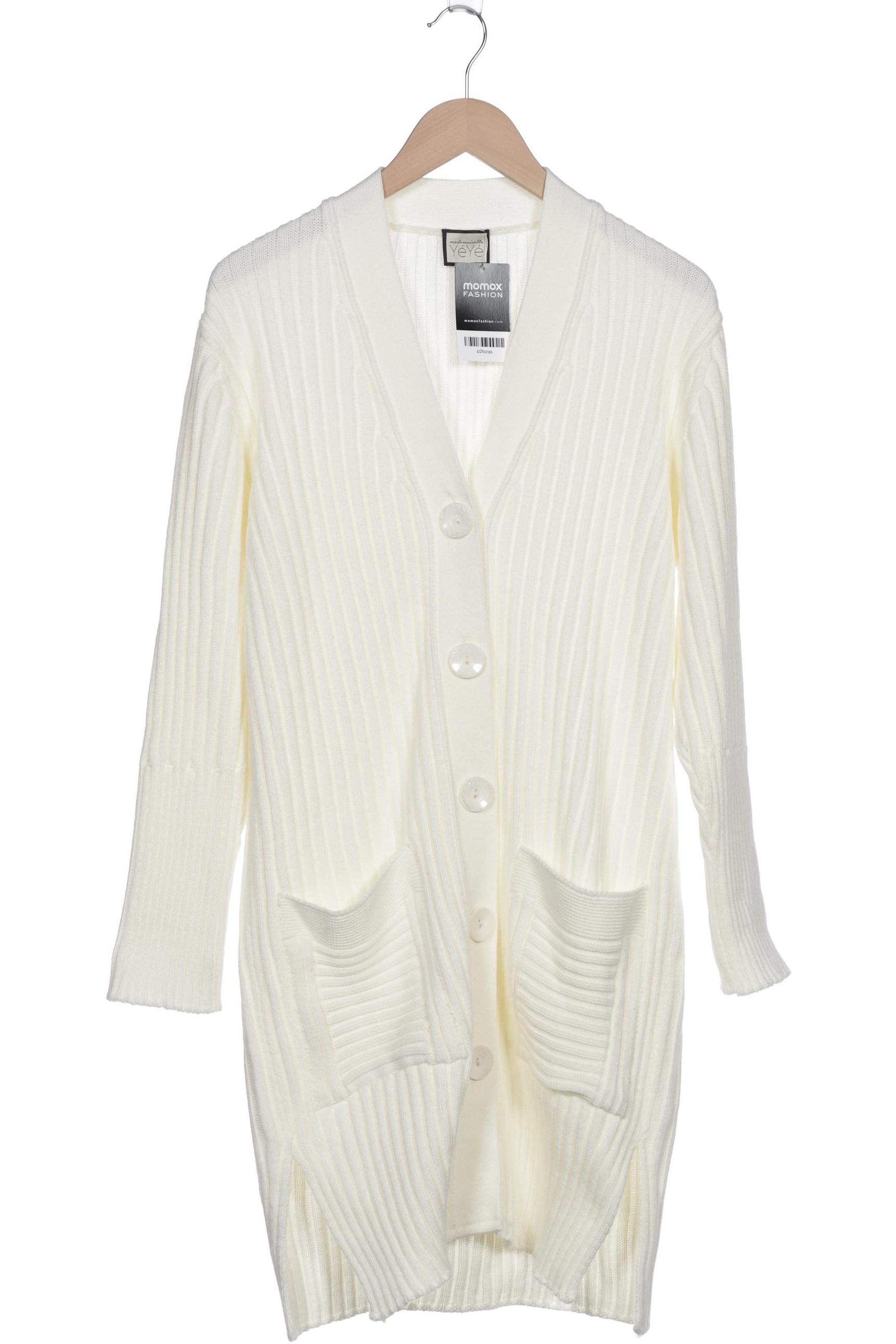 

Mademoiselle YéYé Damen Strickjacke, weiß