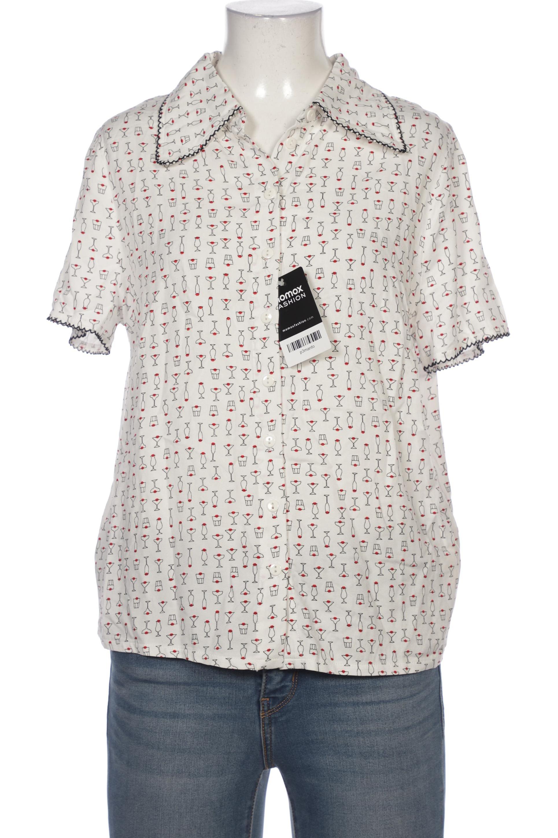 

Mademoiselle YeYe Damen Bluse, weiß