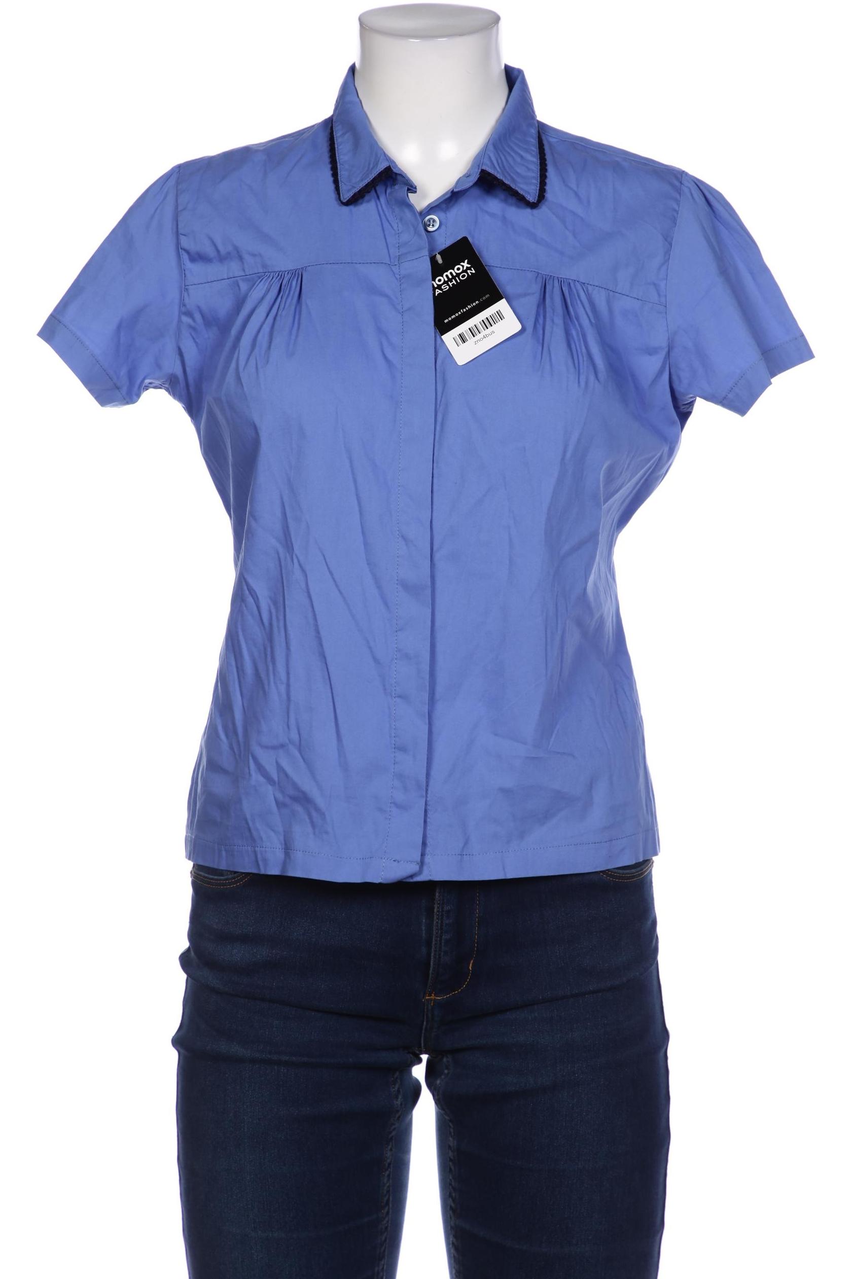 

Mademoiselle YeYe Damen Bluse, blau, Gr. 42
