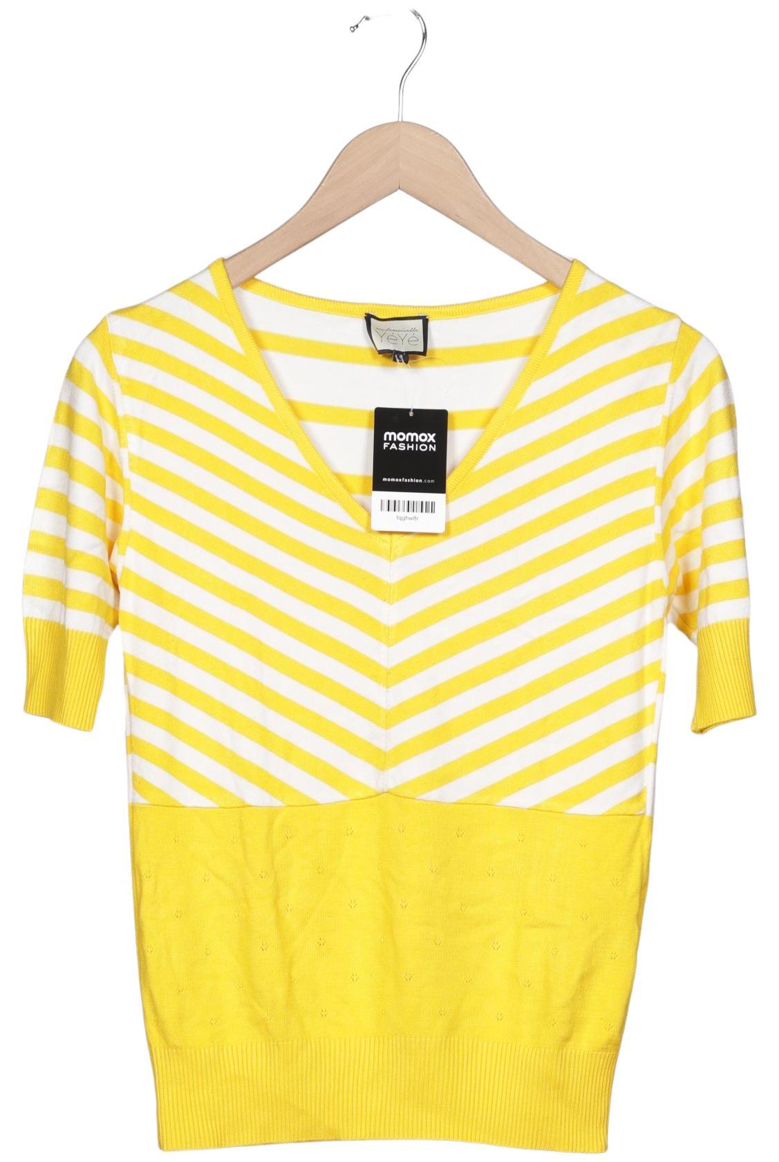 

Mademoiselle YeYe Damen Pullover, gelb, Gr. 36