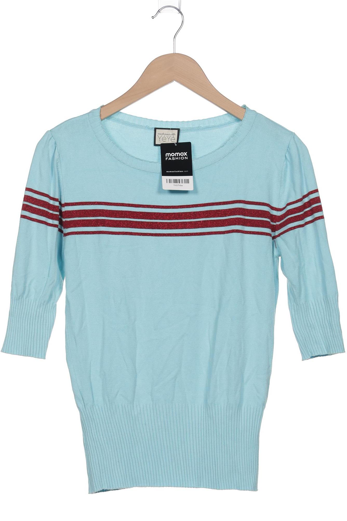 

Mademoiselle YeYe Damen Pullover, hellblau, Gr. 38