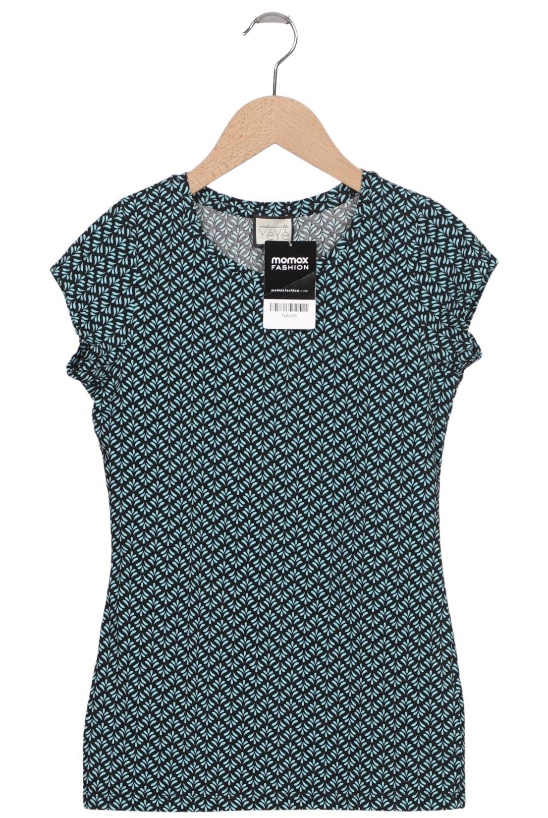 

Mademoiselle YeYe Damen T-Shirt, schwarz, Gr. 34