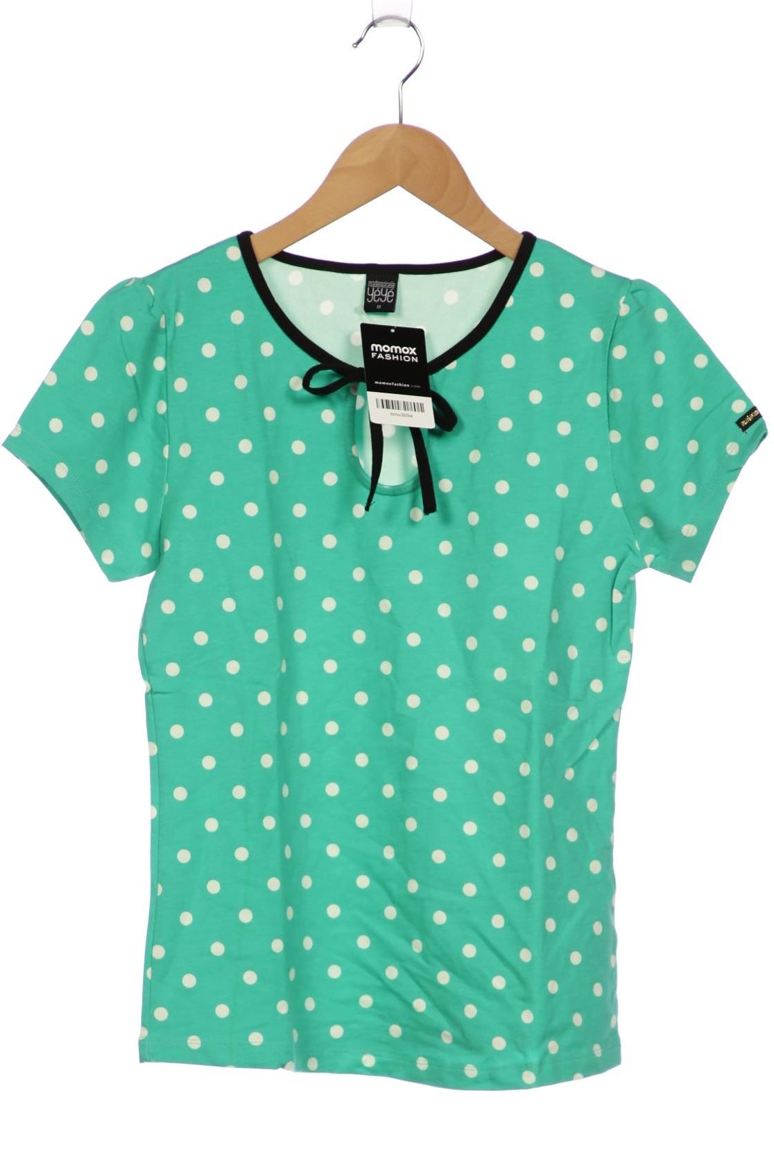 

Mademoiselle YeYe Damen T-Shirt, grün, Gr. 38