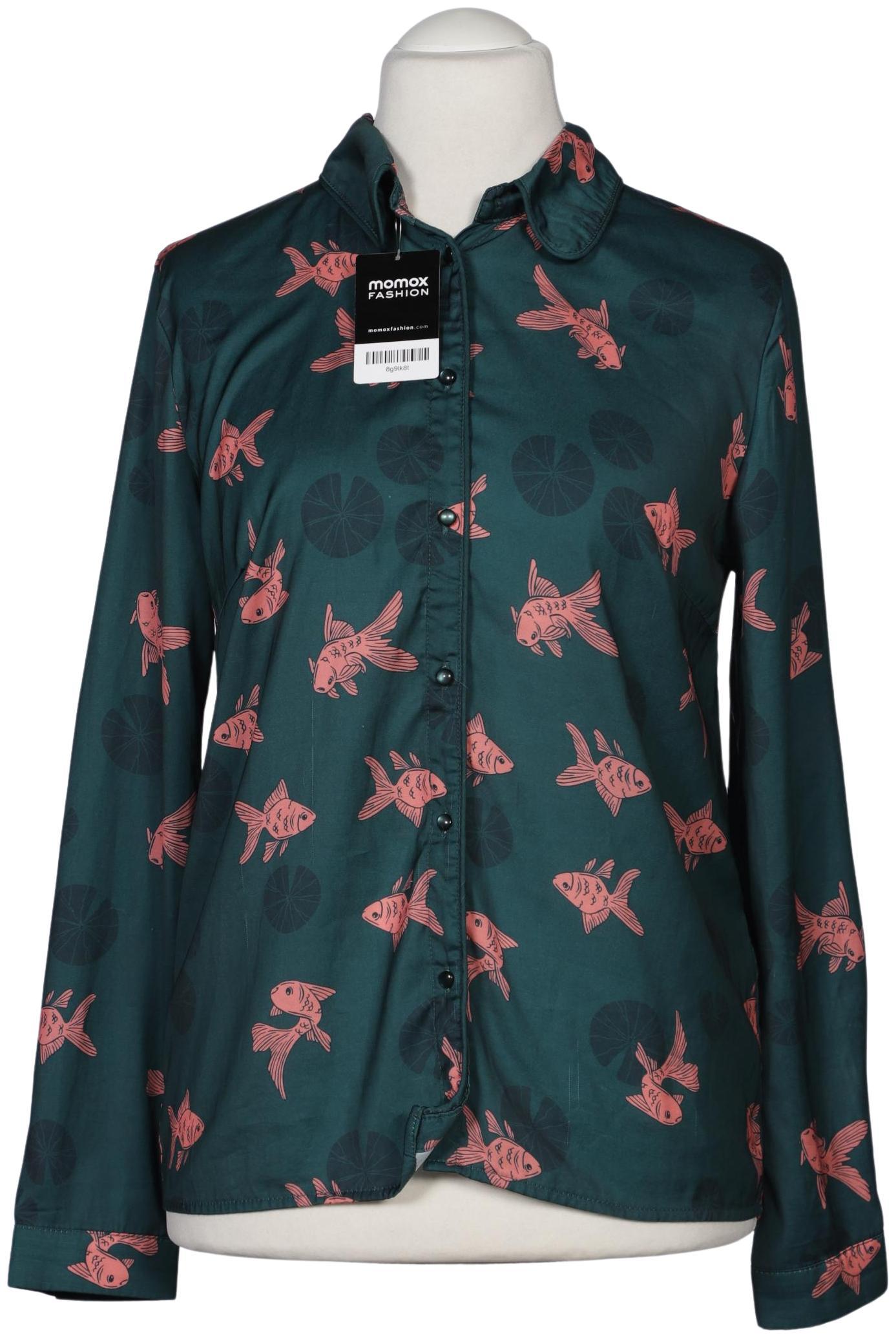 

Mademoiselle YeYe Damen Bluse, grün, Gr. 42