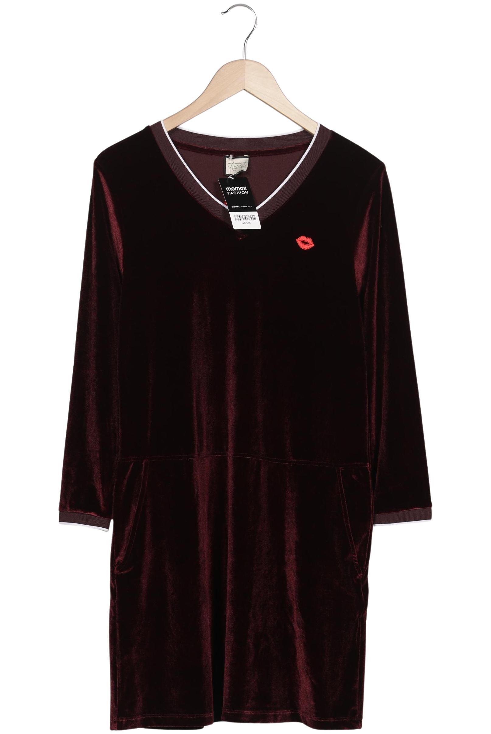 

Mademoiselle YeYe Damen Kleid, bordeaux, Gr. 38