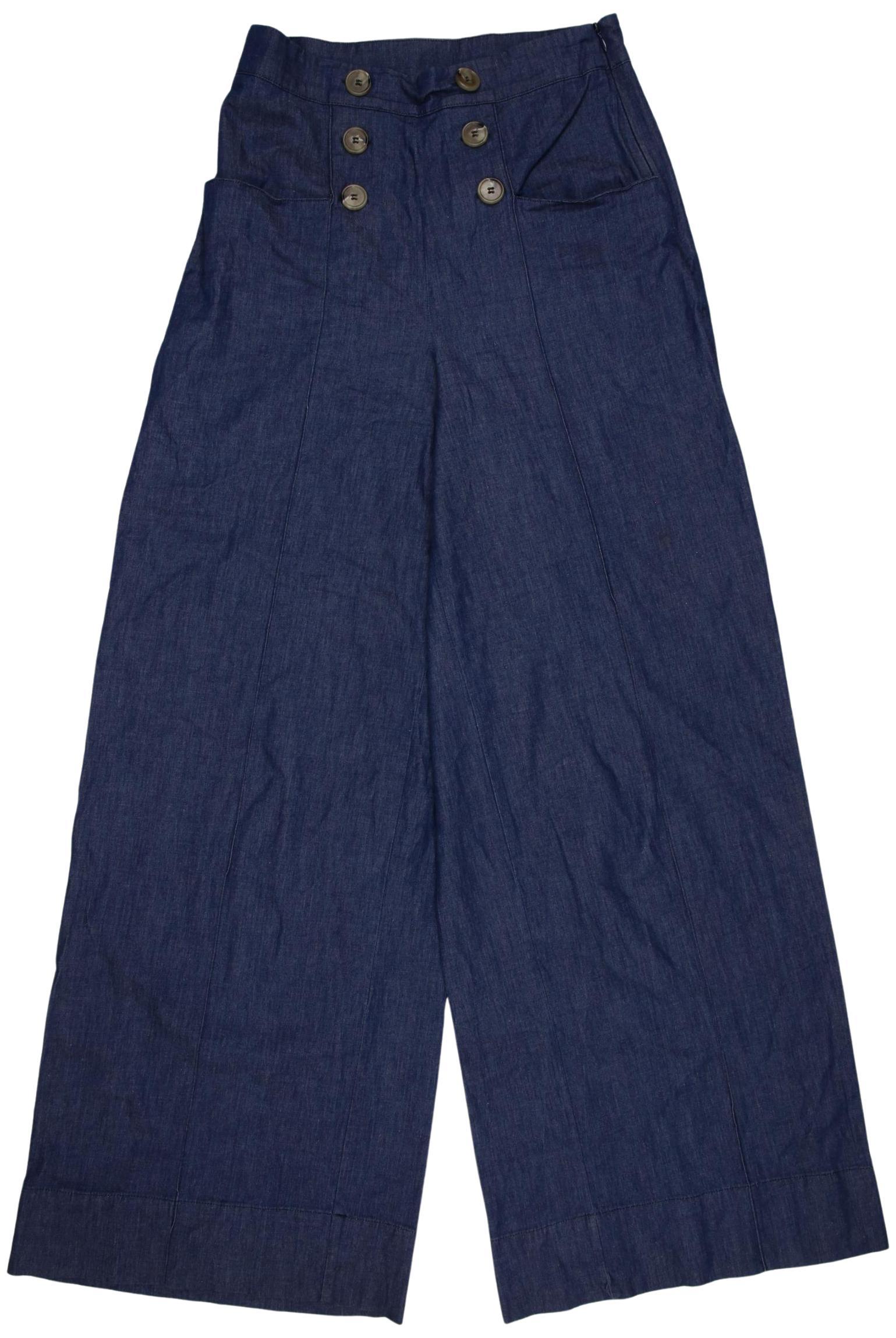 

Mademoiselle YeYe Damen Stoffhose, marineblau, Gr. 0