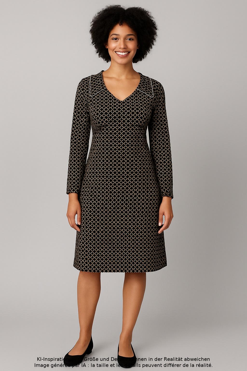 

Mademoiselle YeYe Damen Kleid, mehrfarbig, Gr. 36