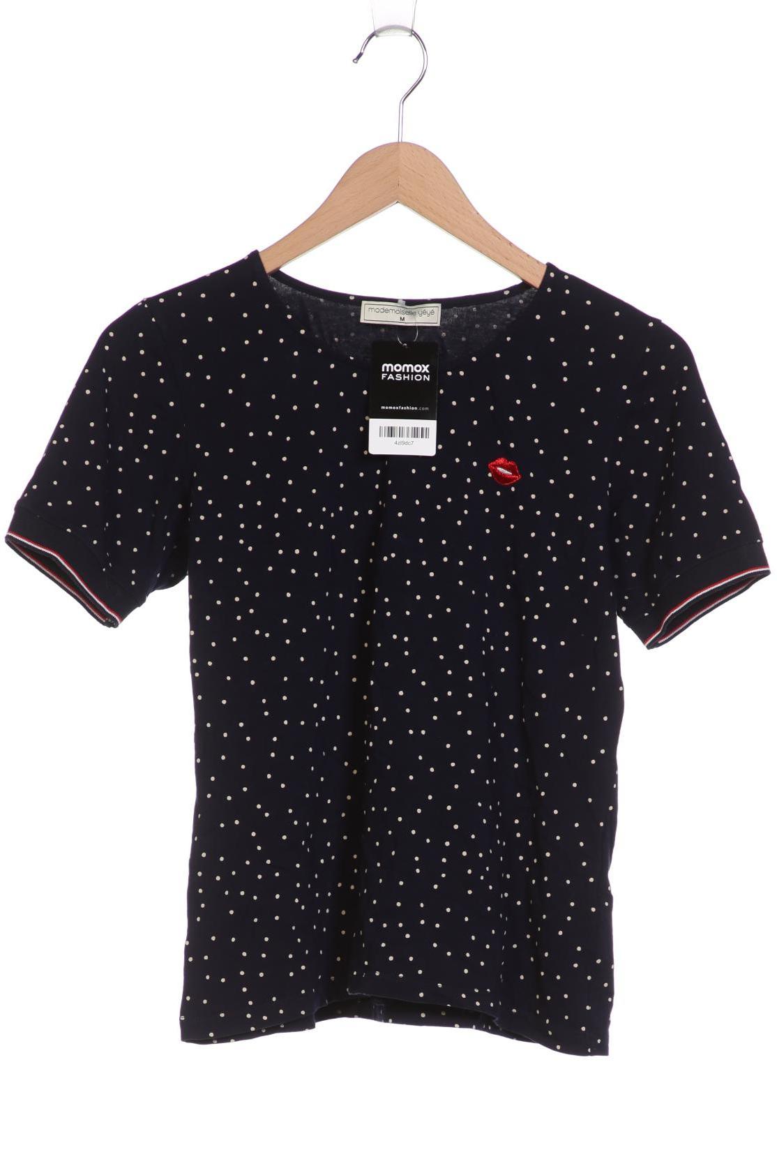 

Mademoiselle YeYe Damen T-Shirt, marineblau, Gr. 38