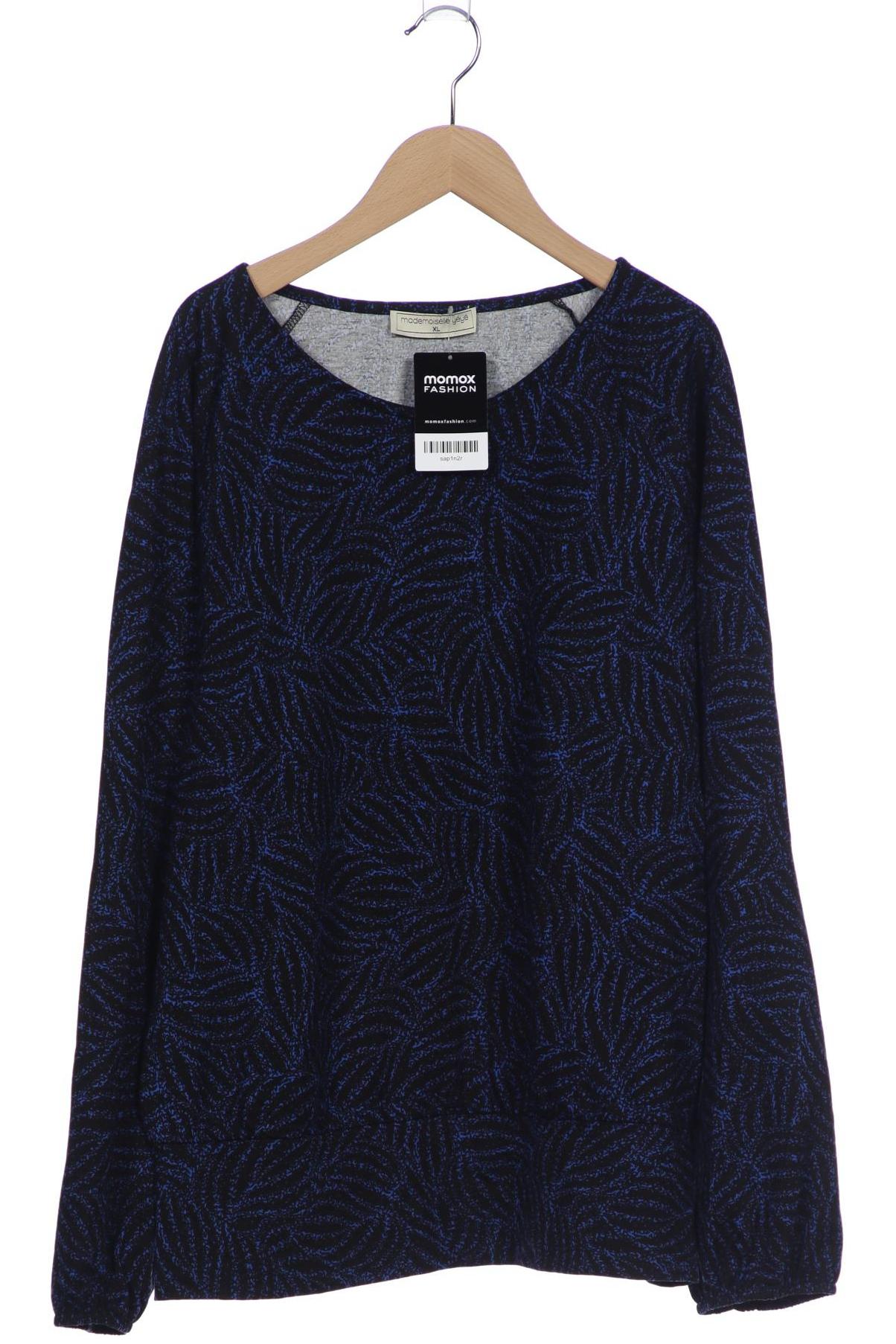 

Mademoiselle YeYe Damen Langarmshirt, schwarz, Gr. 44