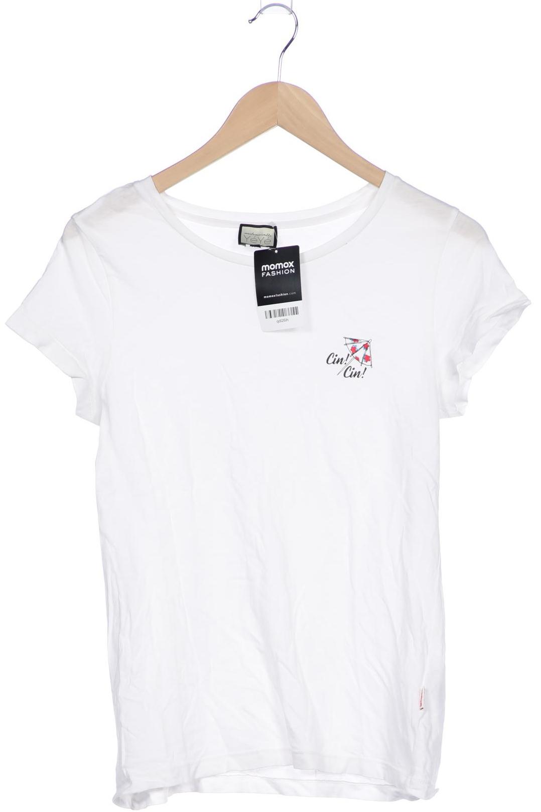

Mademoiselle YeYe Damen T-Shirt, weiß, Gr. 38