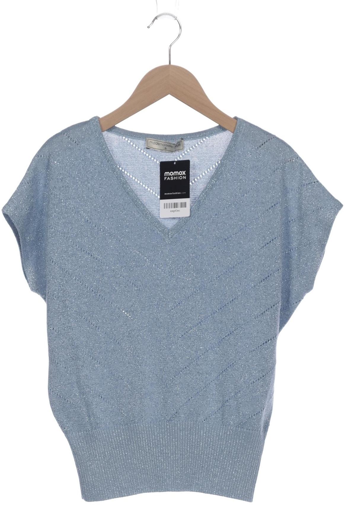 

Mademoiselle YeYe Damen Pullover, blau, Gr. 36