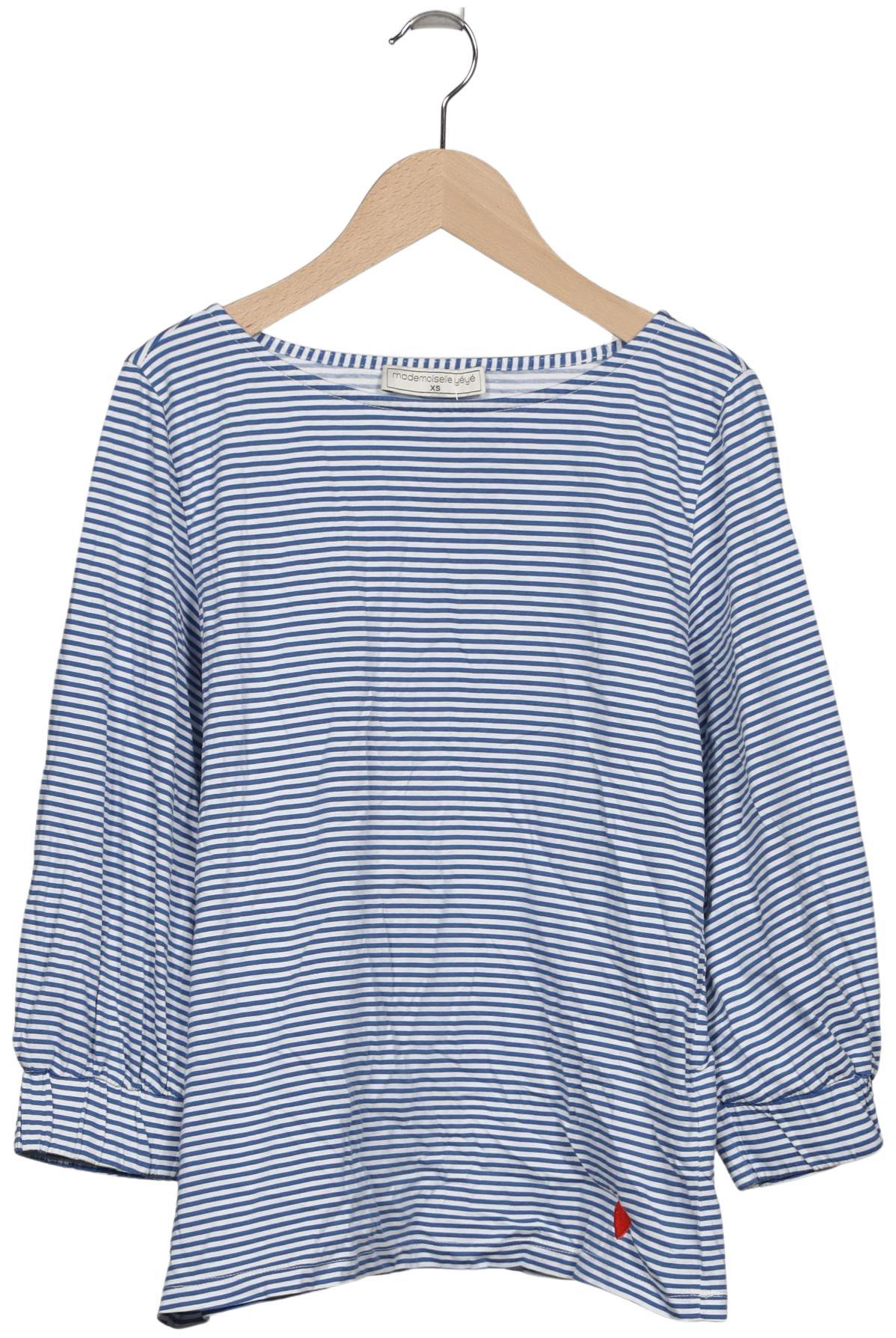 

Mademoiselle YeYe Damen Langarmshirt, mehrfarbig, Gr. 34