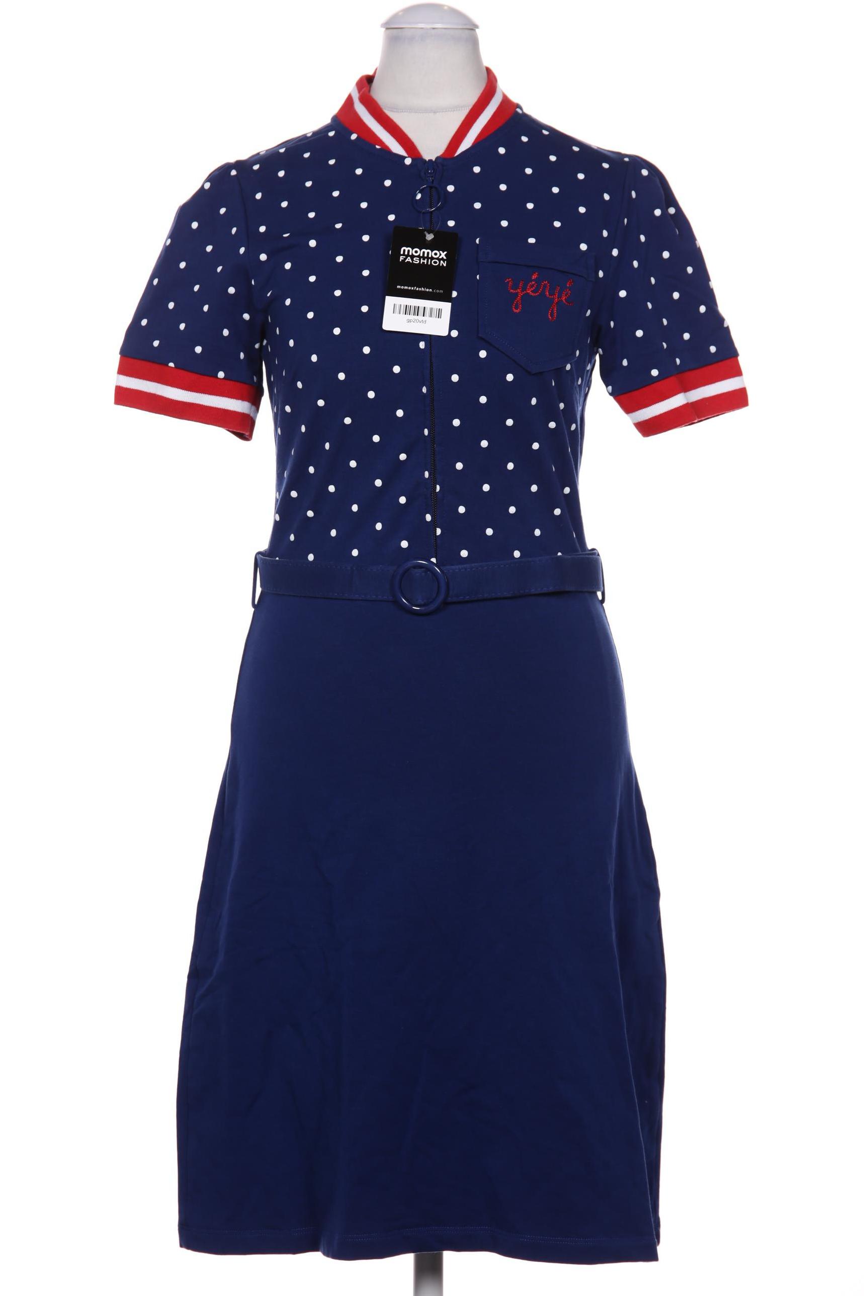 

Mademoiselle YeYe Damen Kleid, blau, Gr. 36