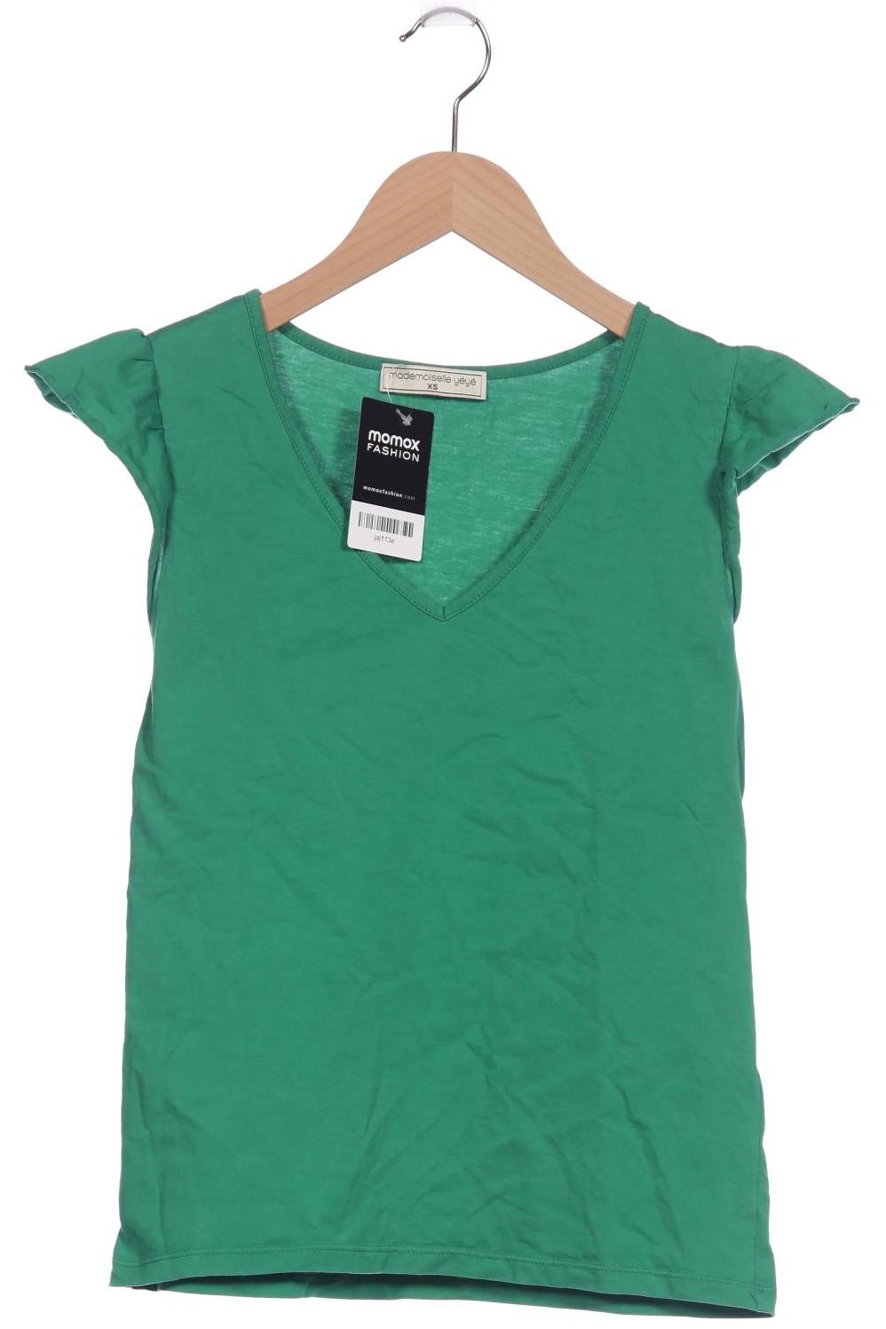 

Mademoiselle YeYe Damen T-Shirt, grün, Gr. 34
