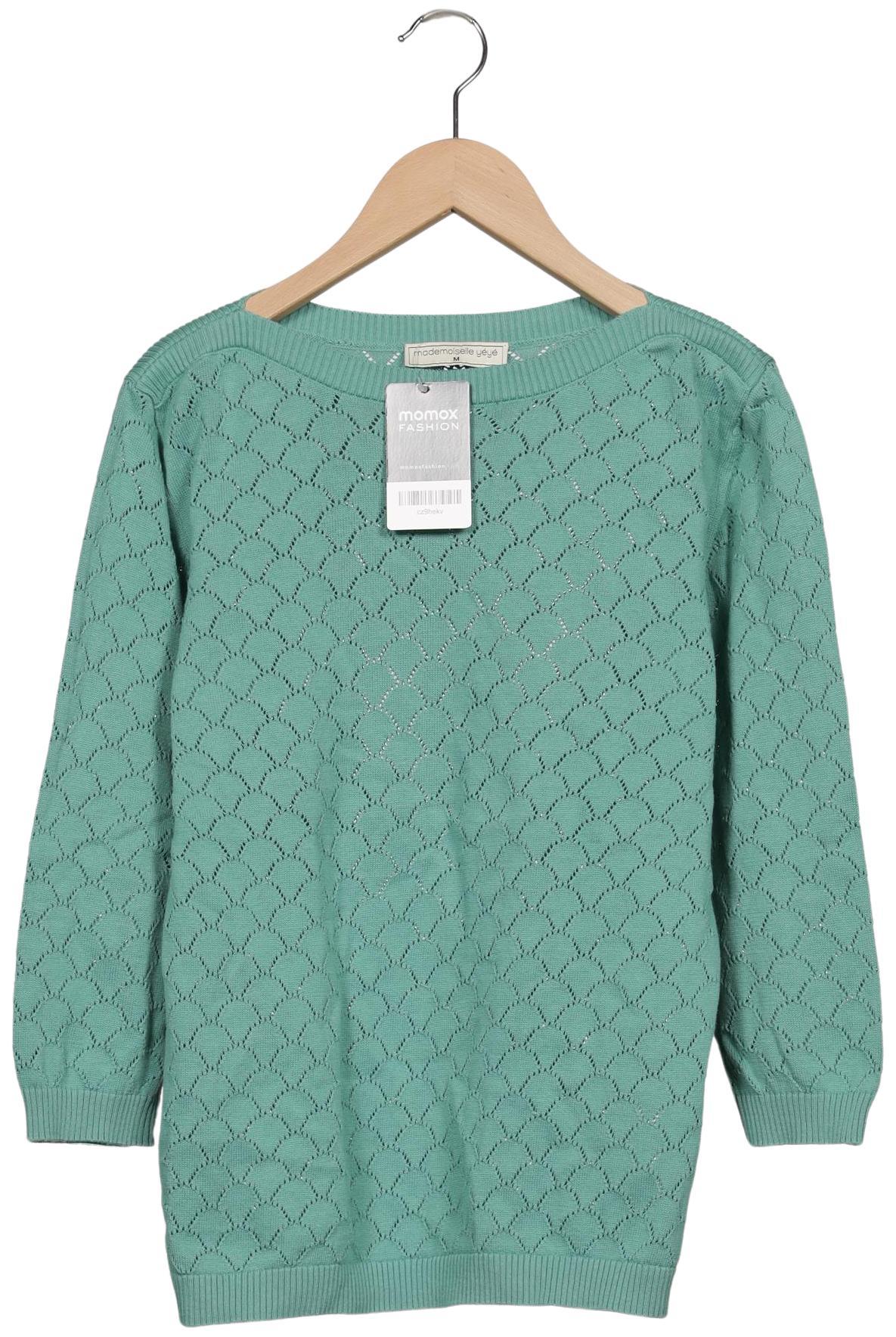 

Mademoiselle YeYe Damen Pullover, grün, Gr. 38
