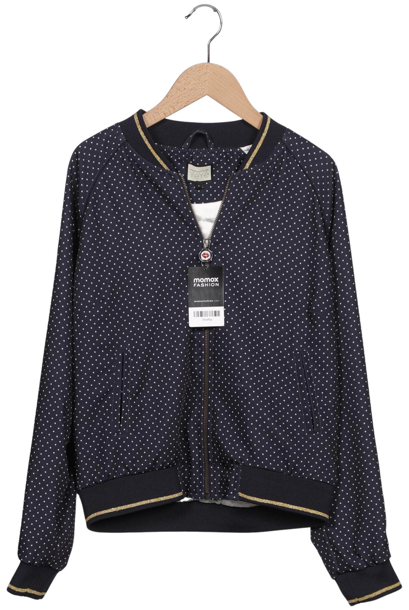 

Mademoiselle YeYe Damen Jacke, marineblau, Gr. 36