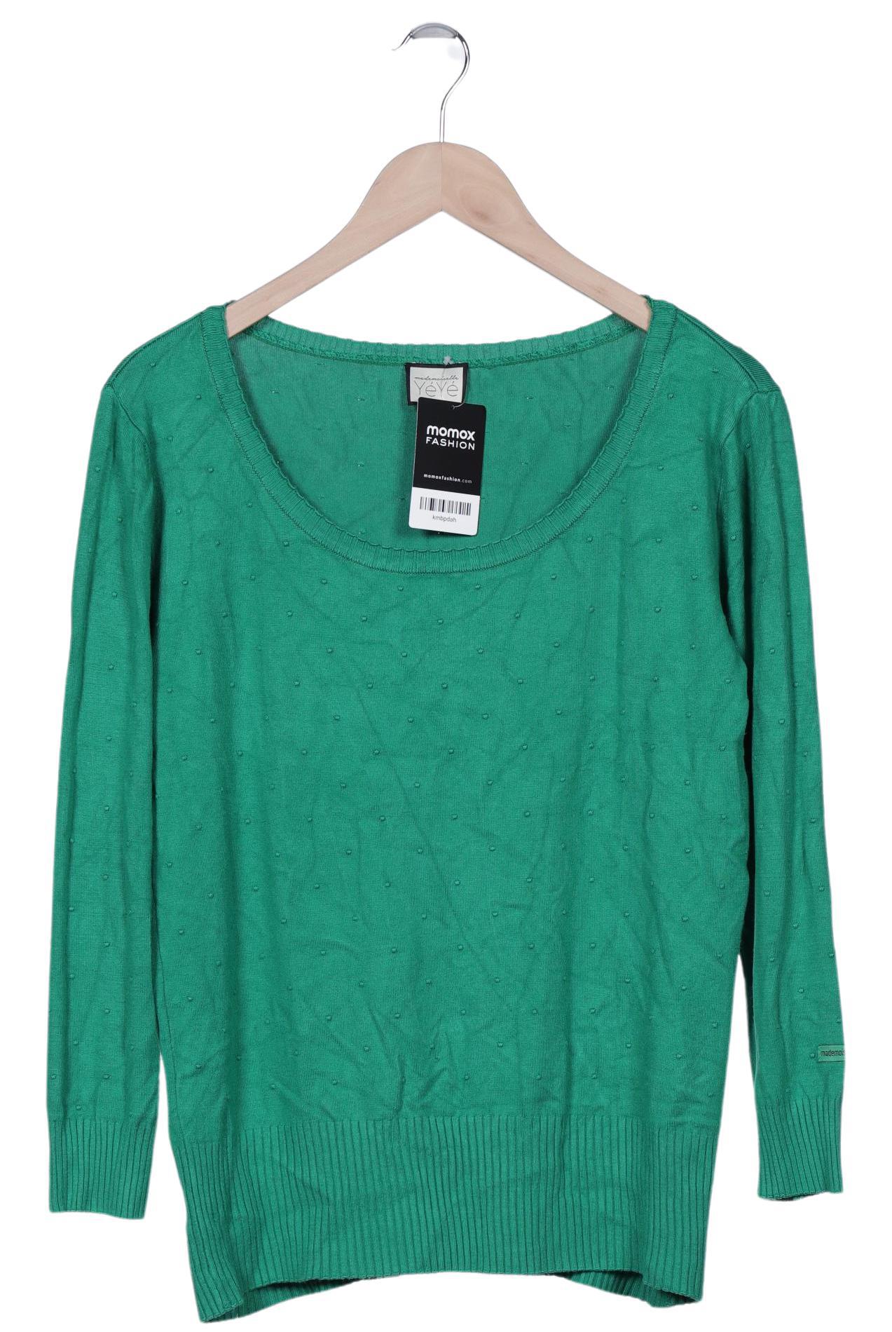 

Mademoiselle YeYe Damen Pullover, grün, Gr. 44