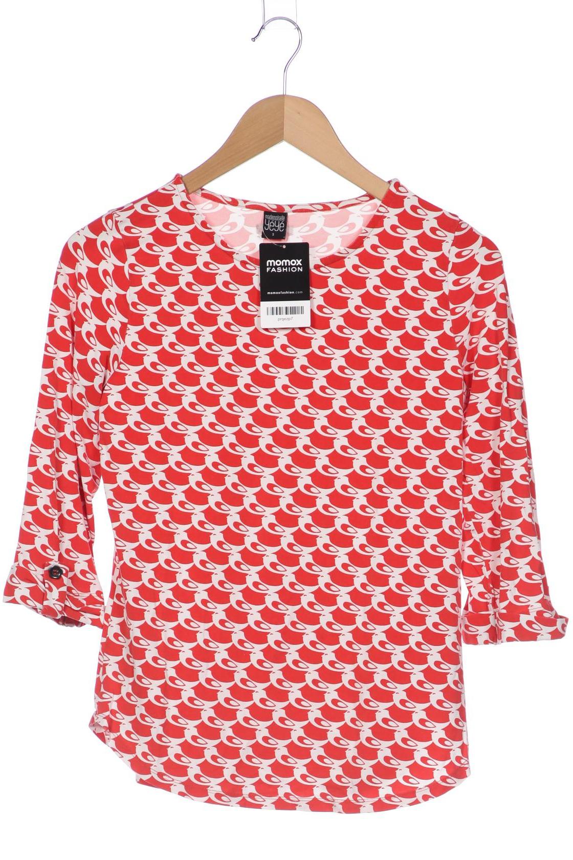 

Mademoiselle YeYe Damen Langarmshirt, rot