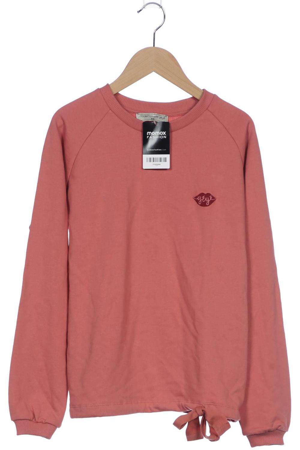 

Mademoiselle YeYe Damen Sweatshirt, pink, Gr. 34