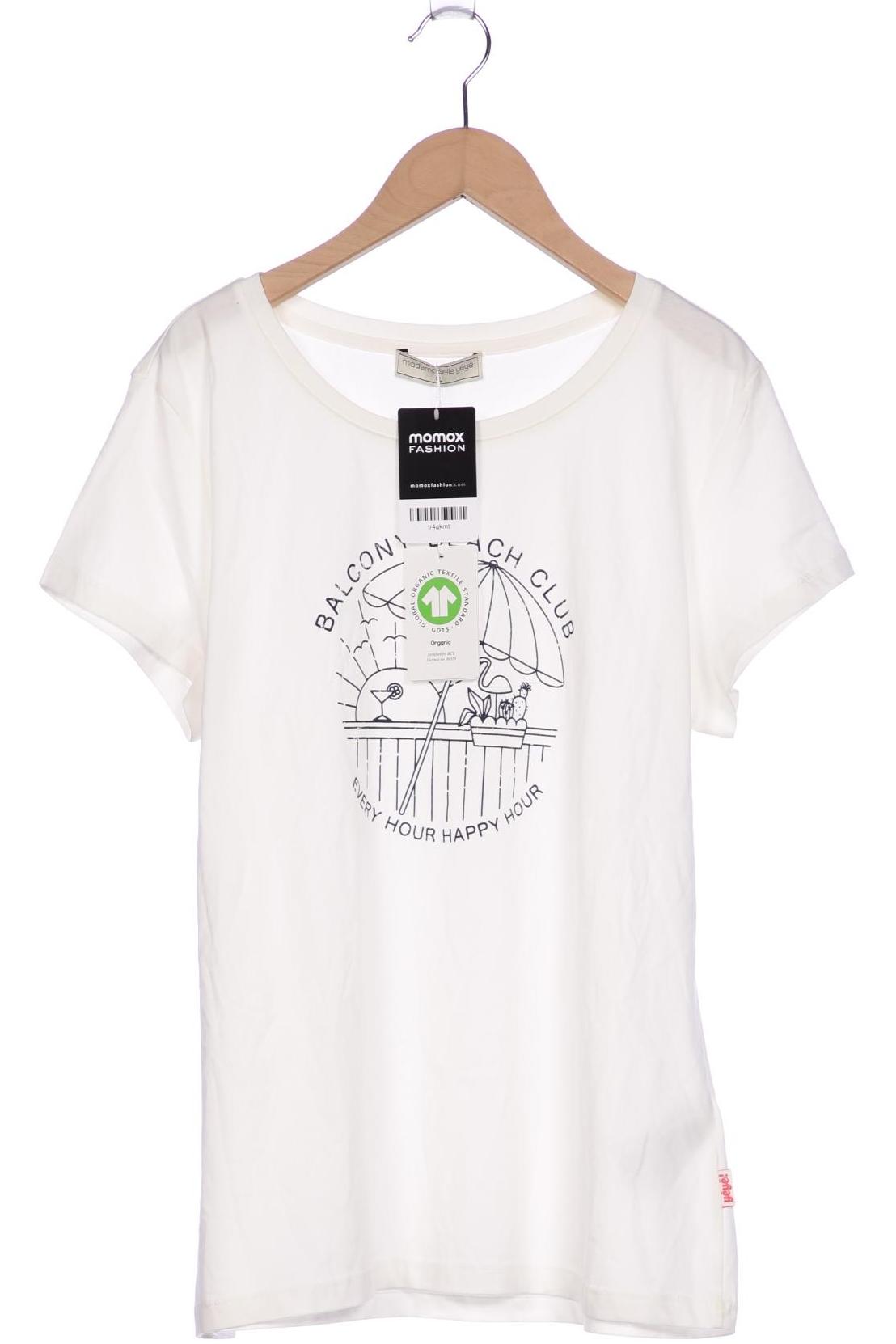 

Mademoiselle YeYe Damen T-Shirt, cremeweiß, Gr. 44