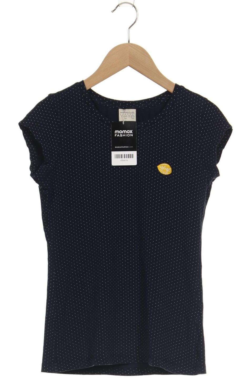 

Mademoiselle YeYe Damen T-Shirt, marineblau, Gr. 36