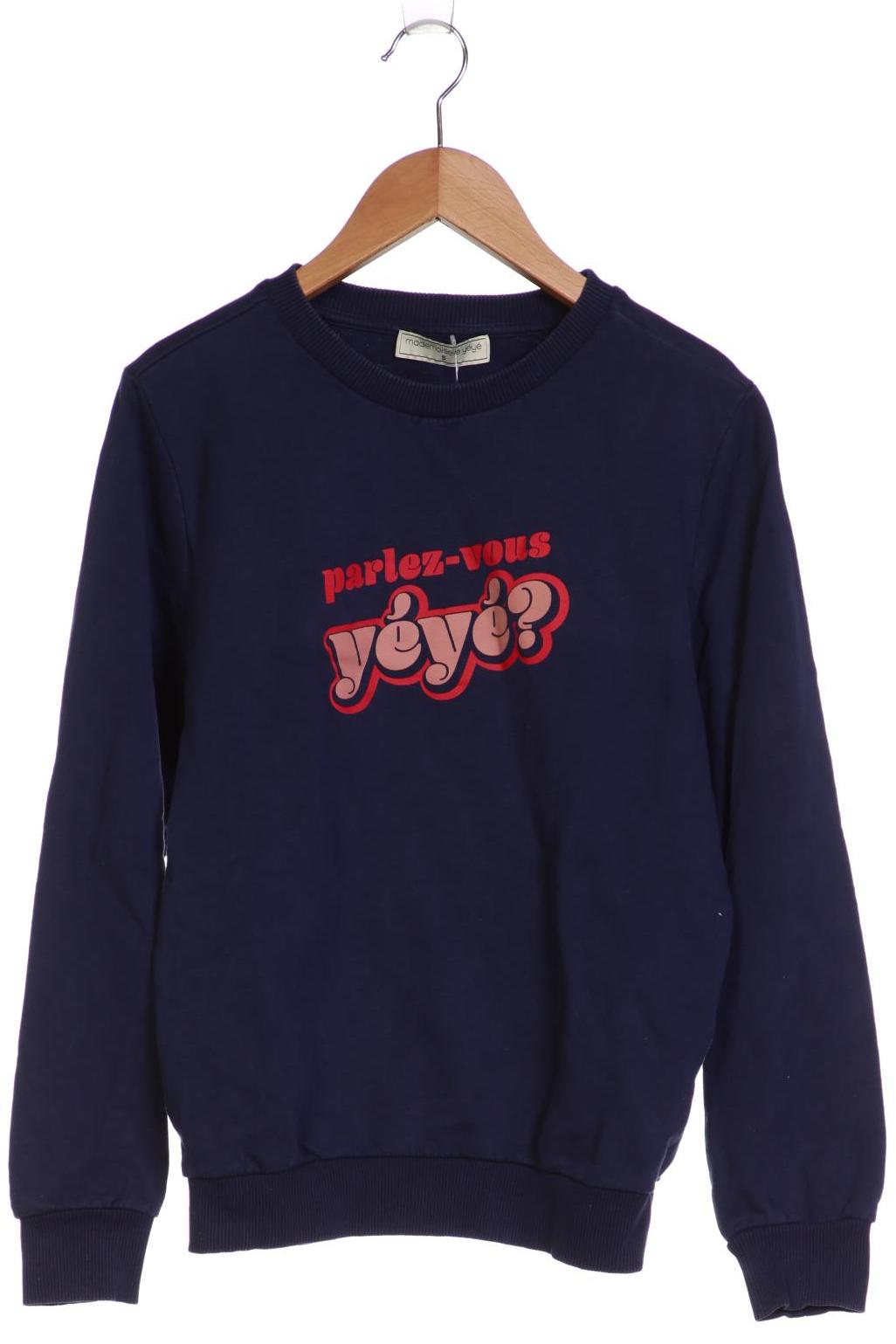 

Mademoiselle YeYe Damen Sweatshirt, marineblau, Gr. 36