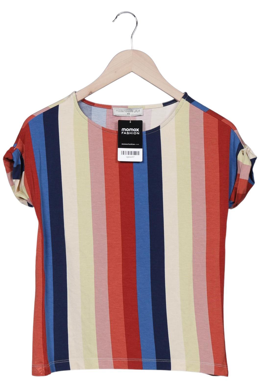 

Mademoiselle YeYe Damen T-Shirt, mehrfarbig, Gr. 34