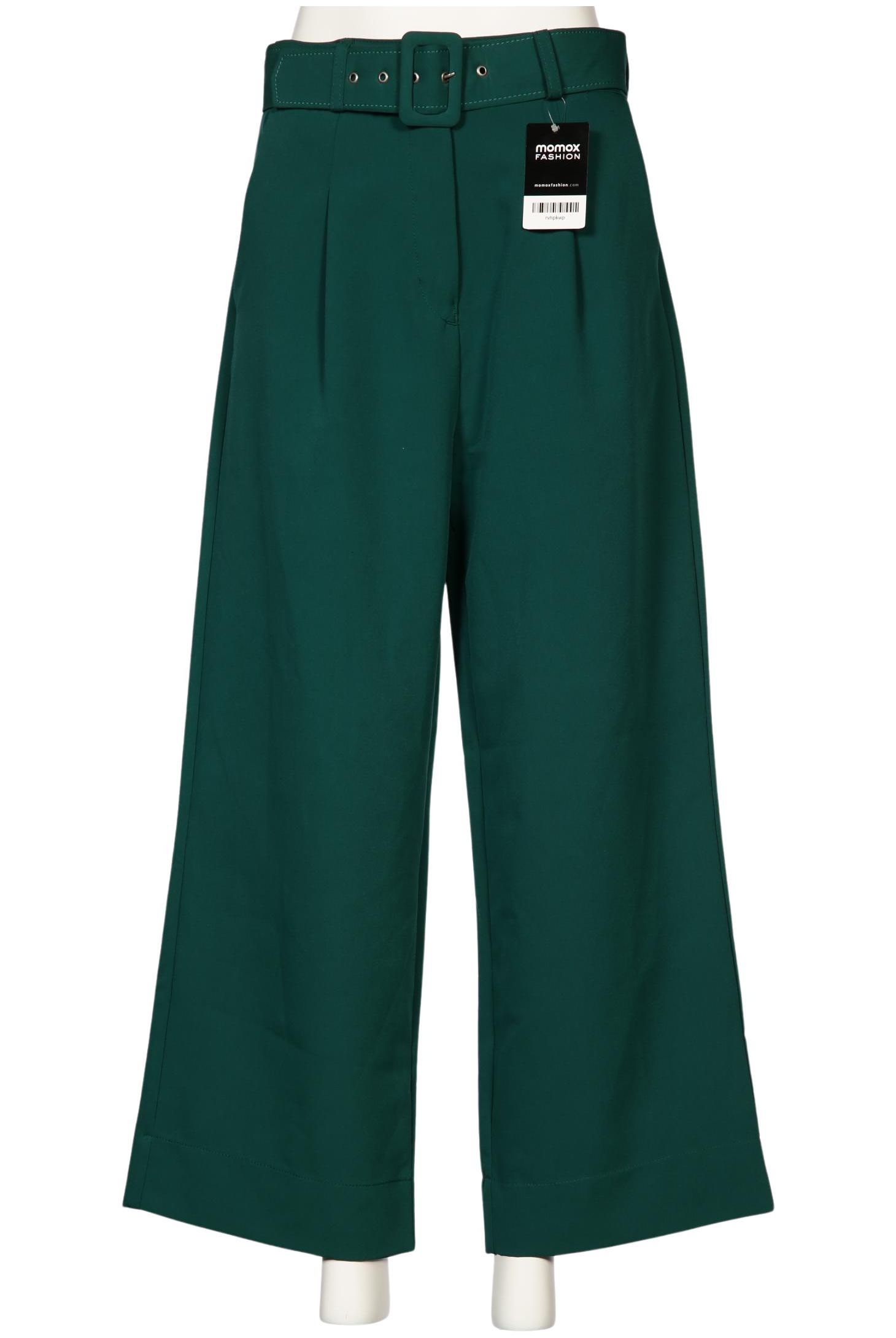 

Mademoiselle YeYe Damen Stoffhose, grün, Gr. 0