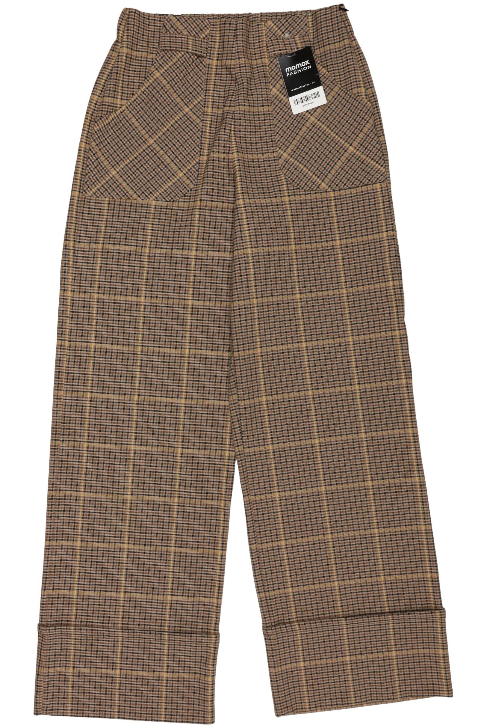 

Mademoiselle YeYe Damen Stoffhose, braun, Gr. 0