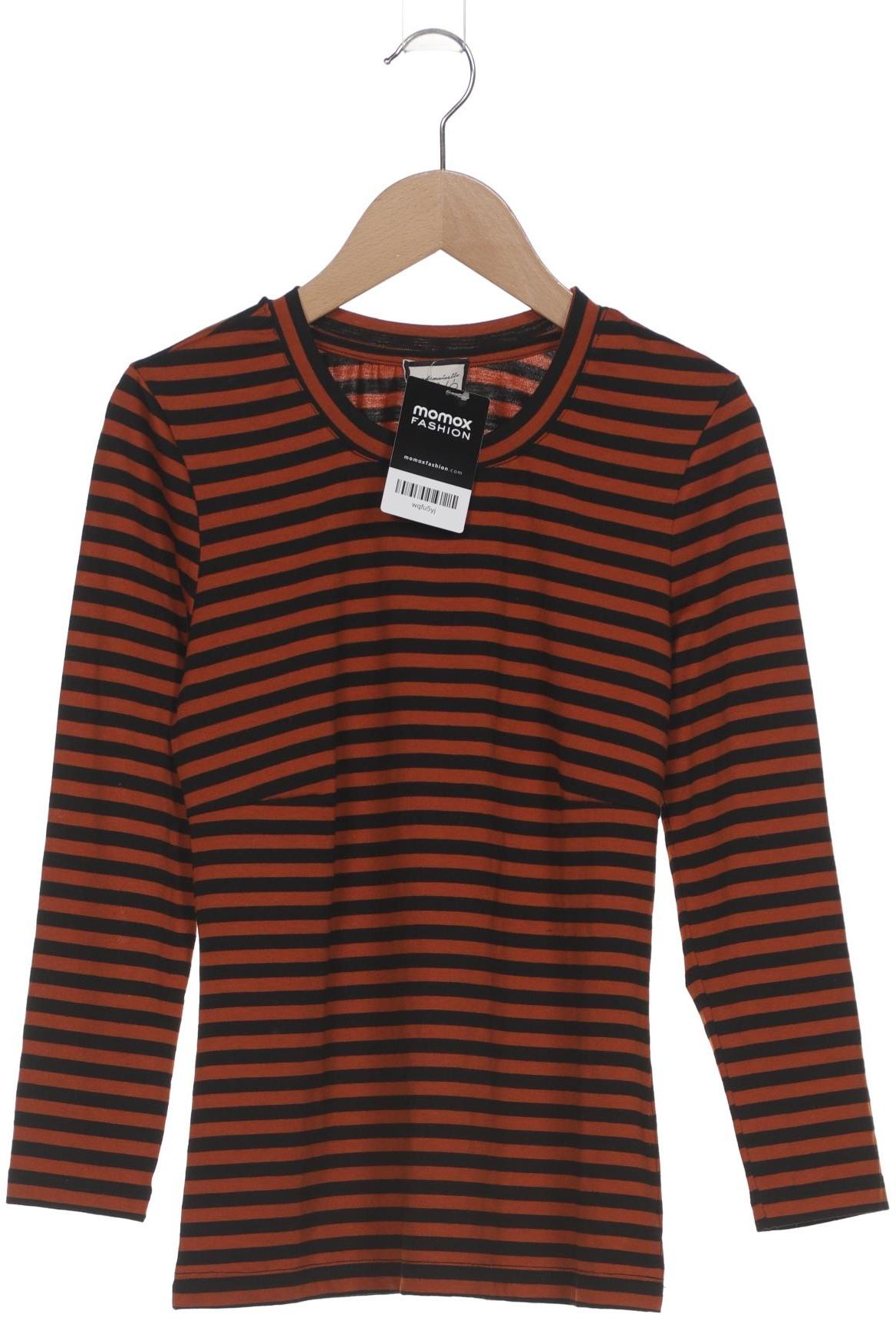 

Mademoiselle YeYe Damen Langarmshirt, orange, Gr. 34