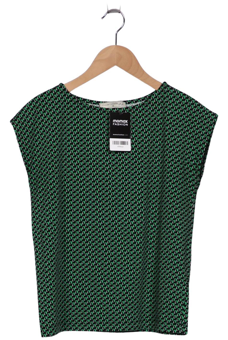 

Mademoiselle YeYe Damen T-Shirt, grün, Gr. 36