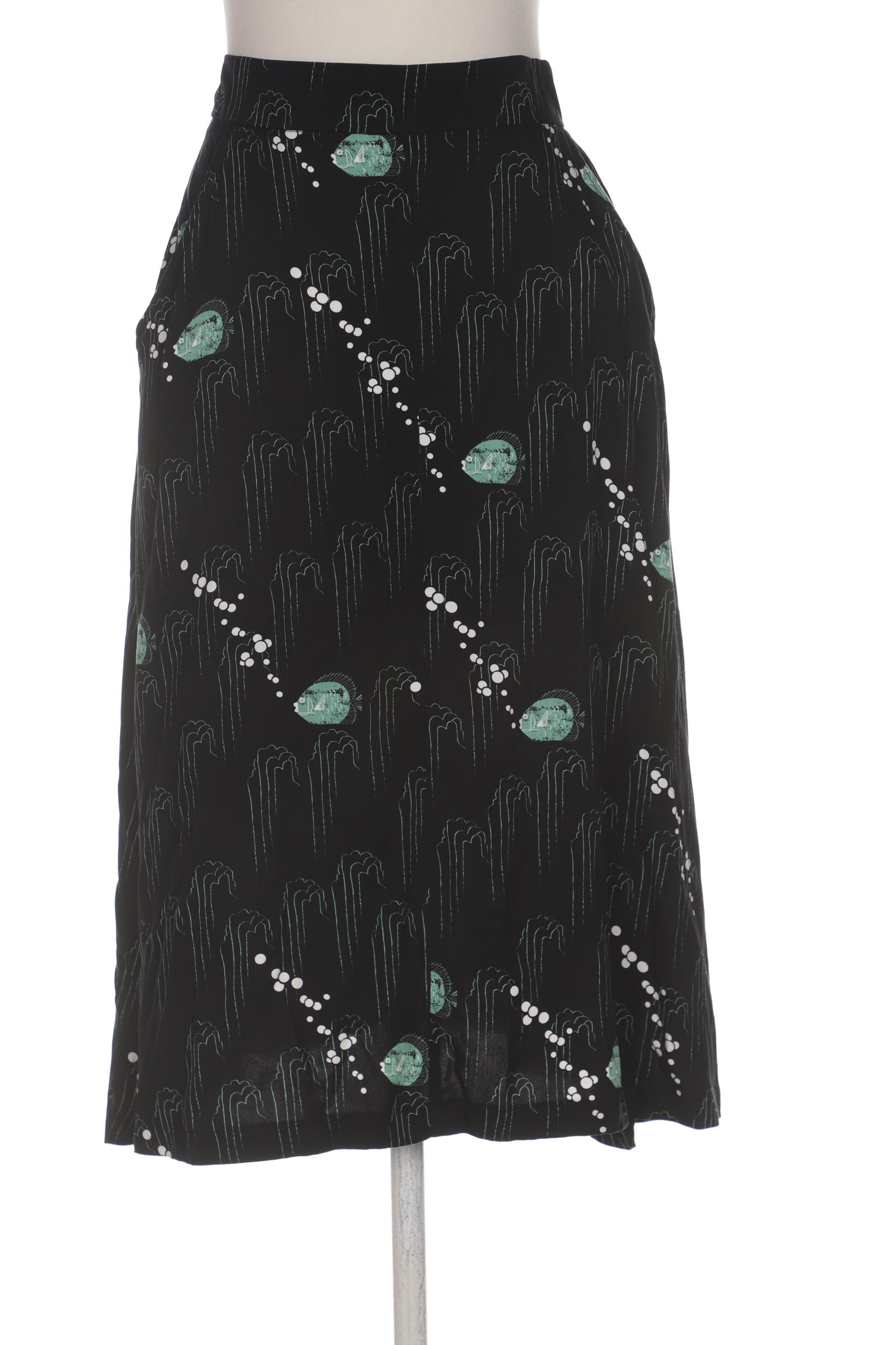 

Mademoiselle YeYe Damen Rock, schwarz, Gr. 36