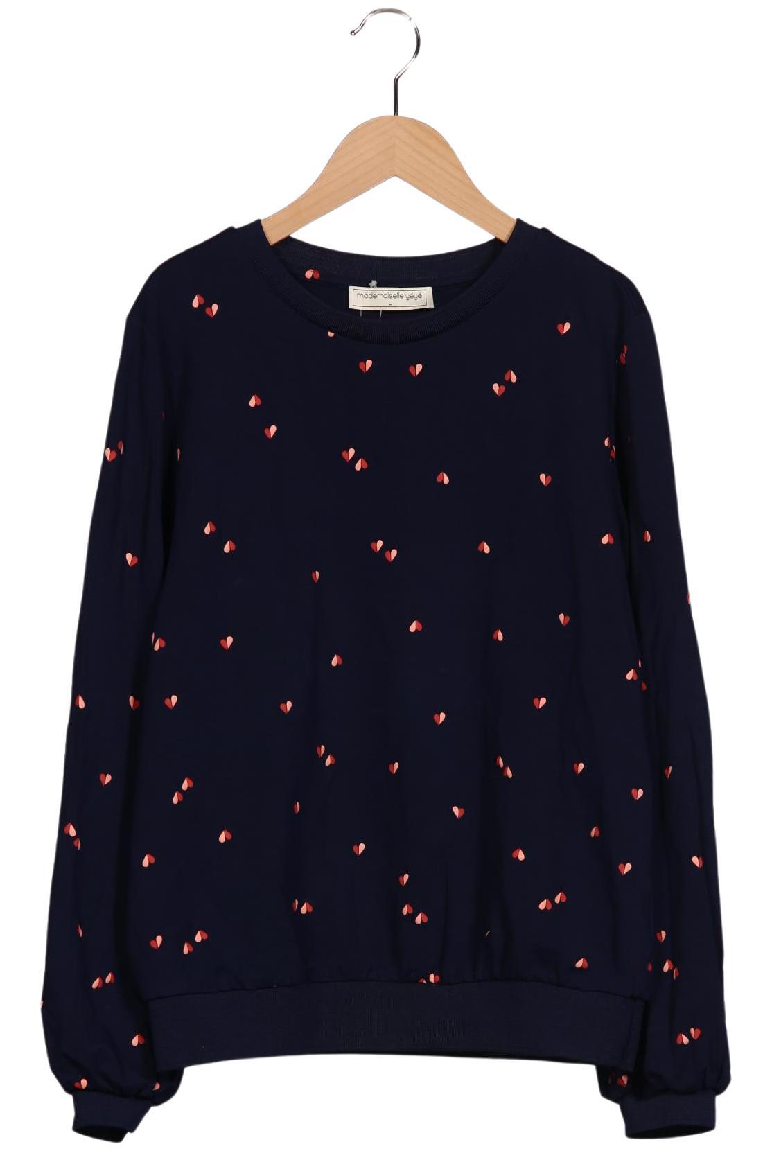 

Mademoiselle YeYe Damen Sweatshirt, marineblau, Gr. 42