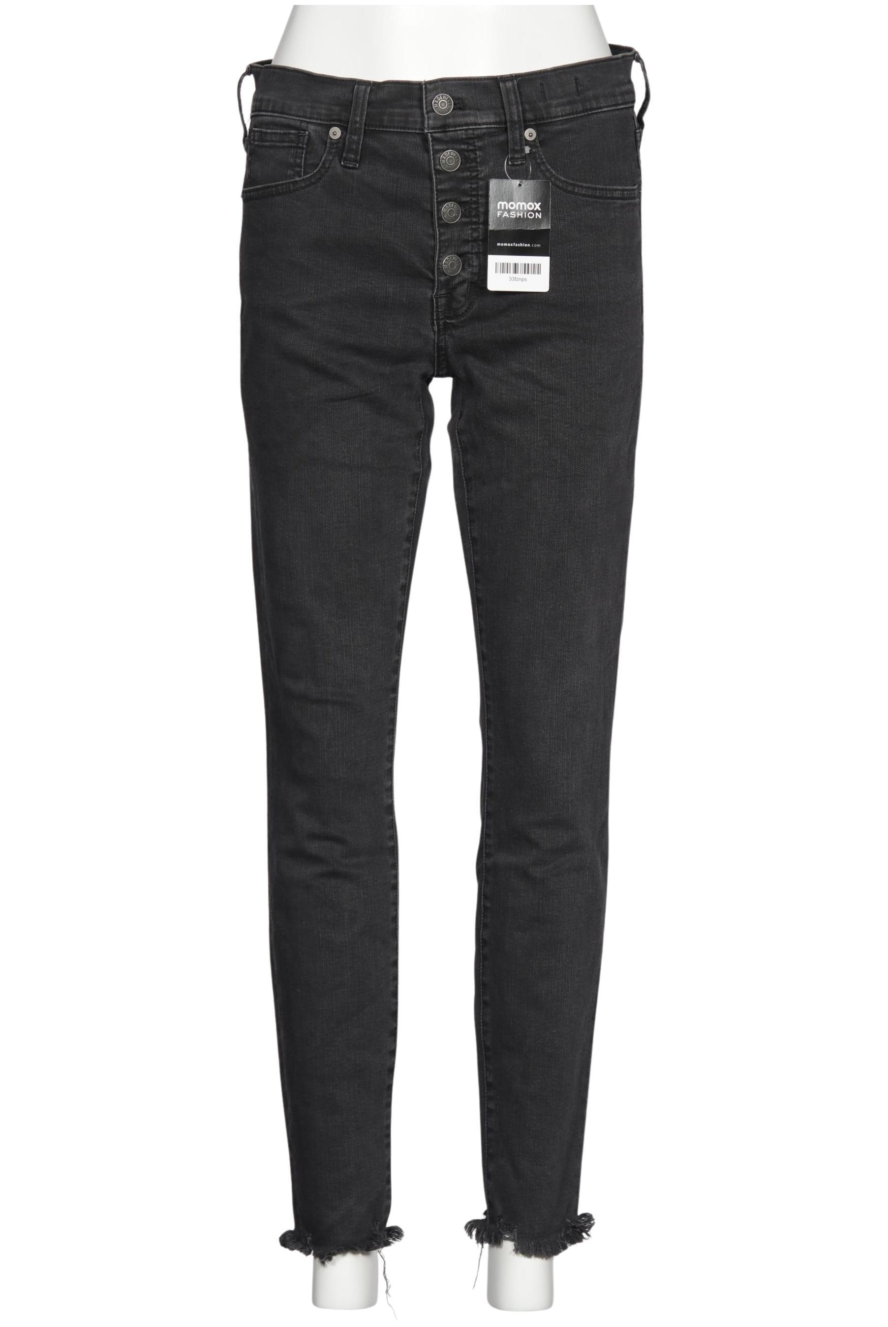 

Madewell Damen Jeans, schwarz, Gr. 28