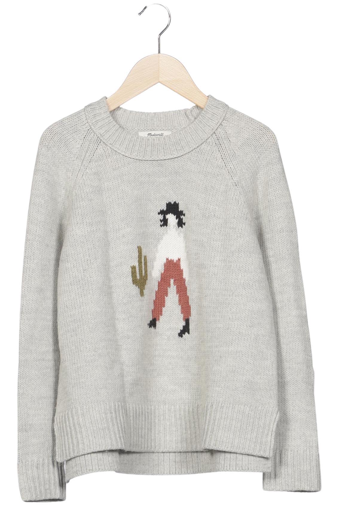 

Madewell Damen Pullover, grau, Gr. 36