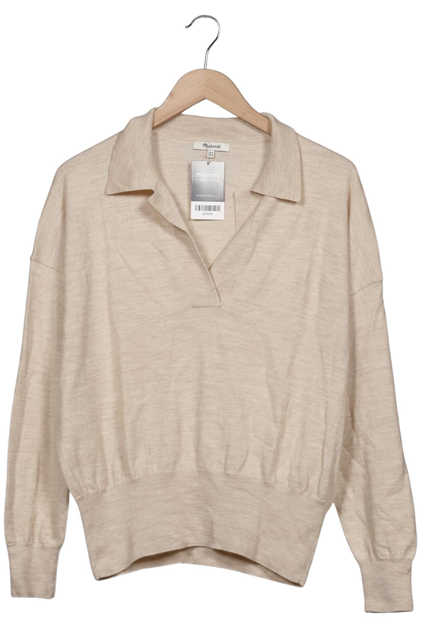 

Madewell Damen Pullover, beige, Gr. 46