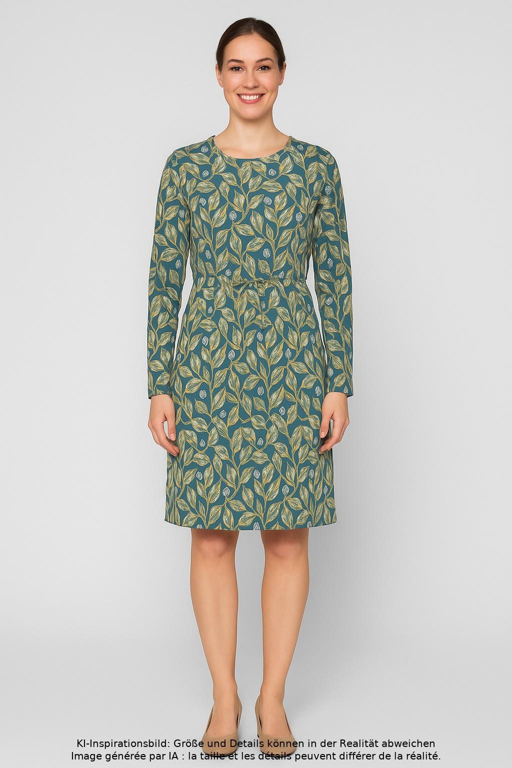 

madness Damen Kleid, grün, Gr. 38