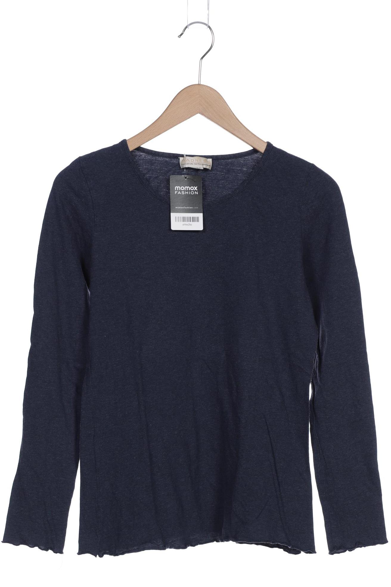 

madness Damen Langarmshirt, marineblau, Gr. 38