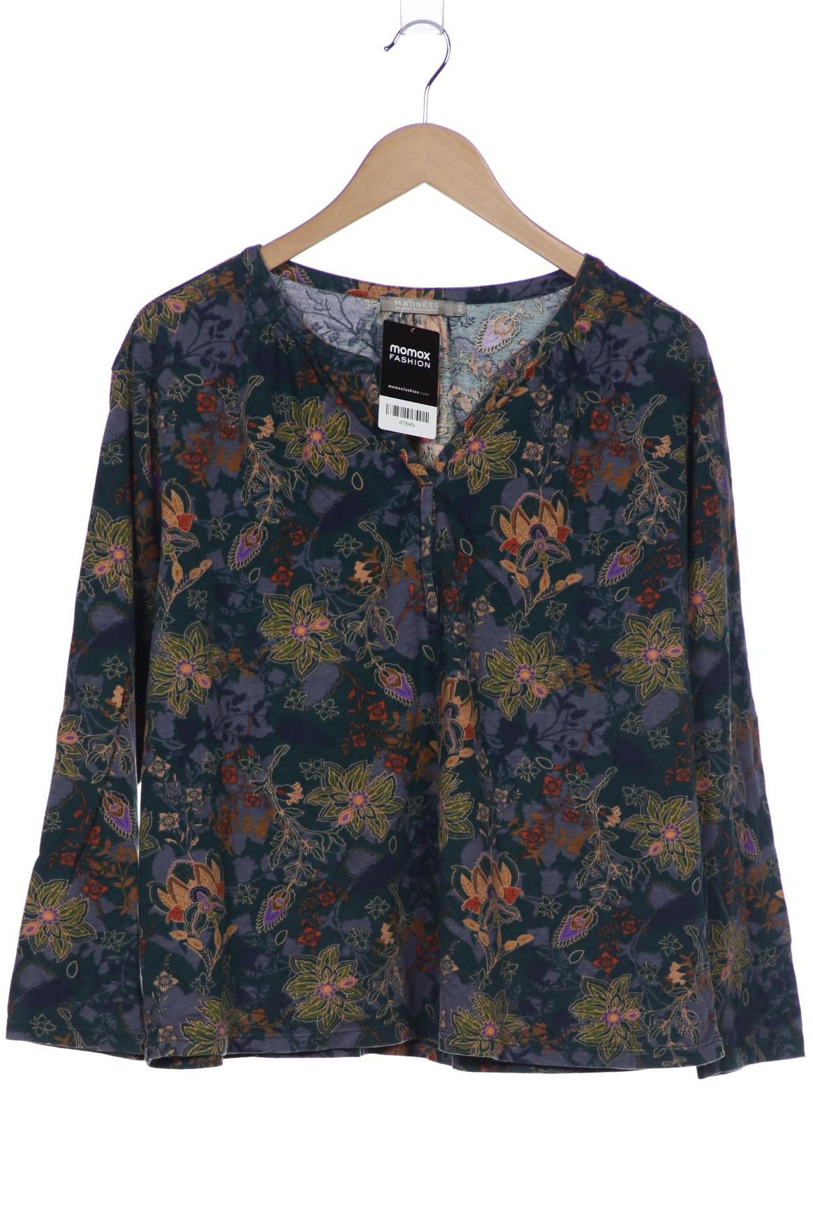 

madness Damen Langarmshirt, türkis, Gr. 44