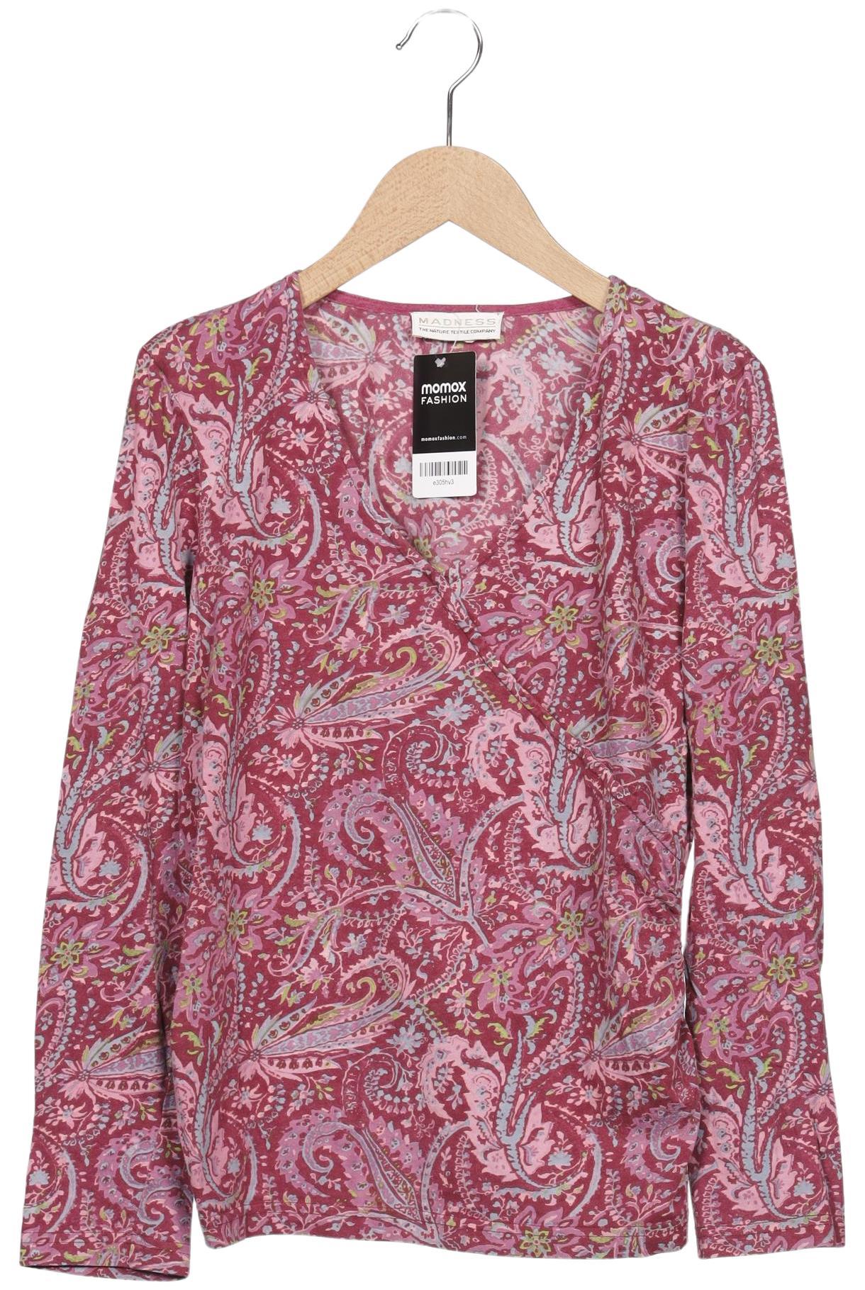 

madness Damen Langarmshirt, pink, Gr. 38