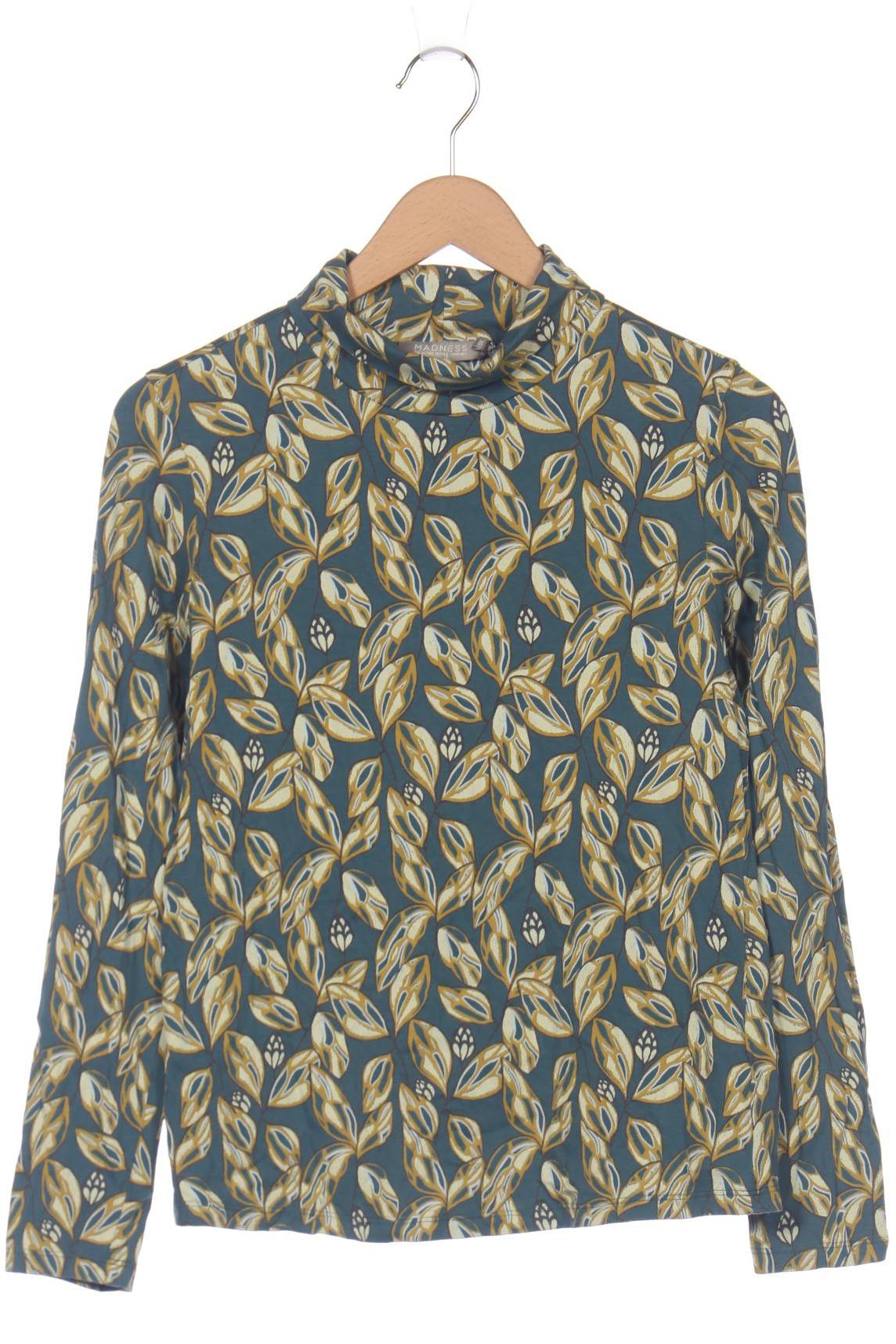 

madness Damen Langarmshirt, türkis, Gr. 36